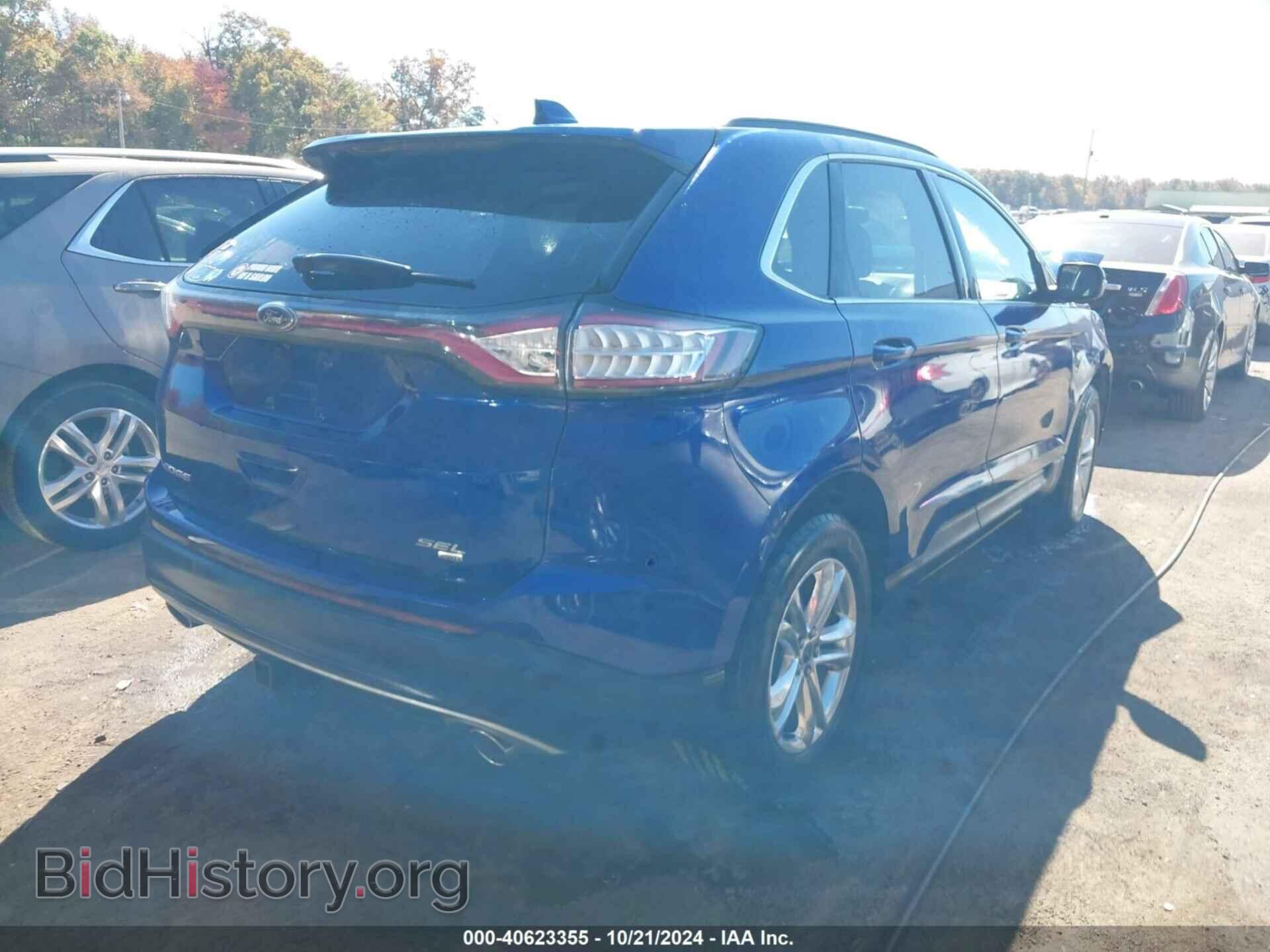 2015 FORD EDGE - VIN: 2FMTK4J84FBB33883 - Фото 4