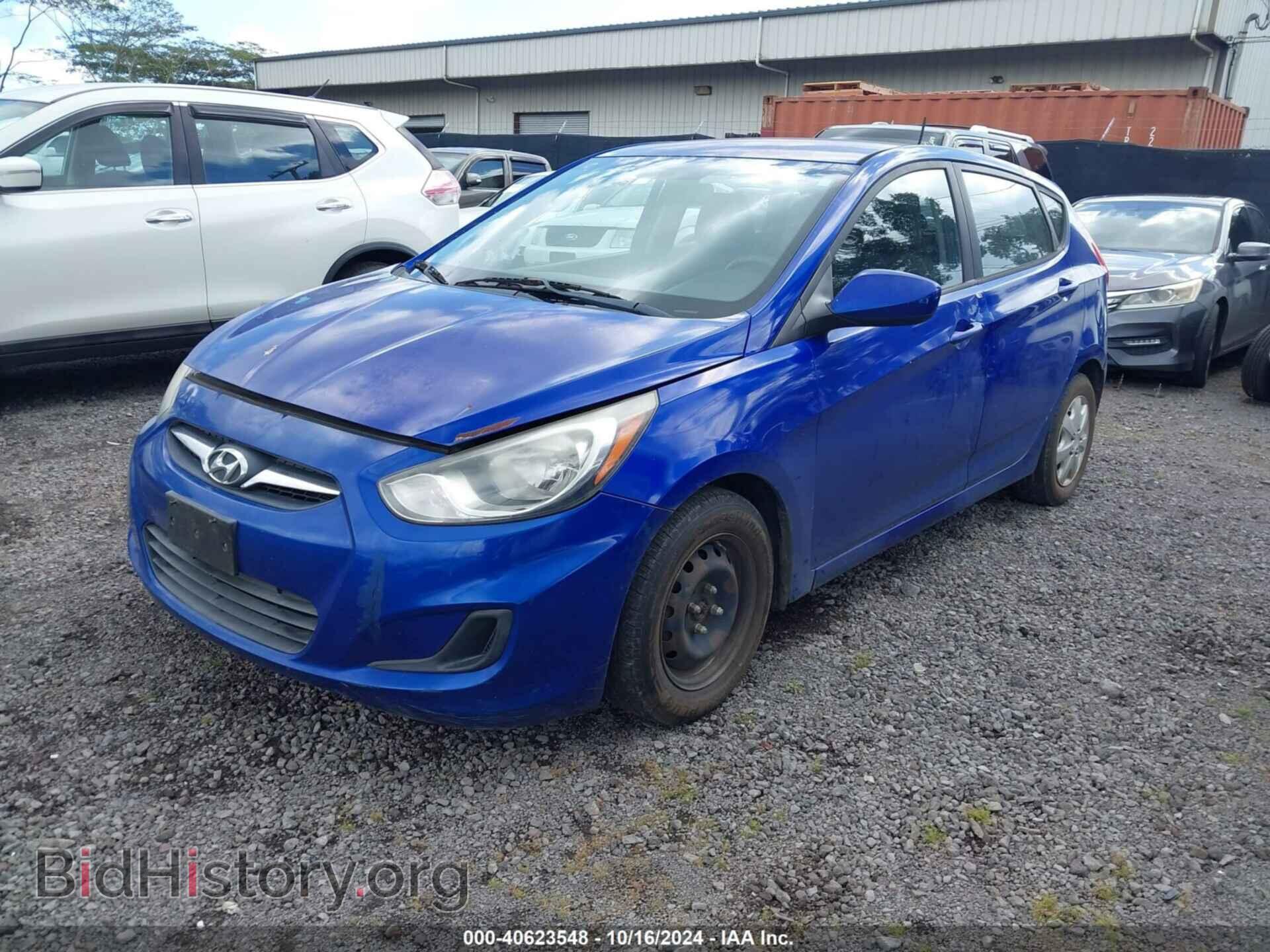 2012 HYUNDAI ACCENT - VIN: KMHCT5AE3CU012003 - Фото 2