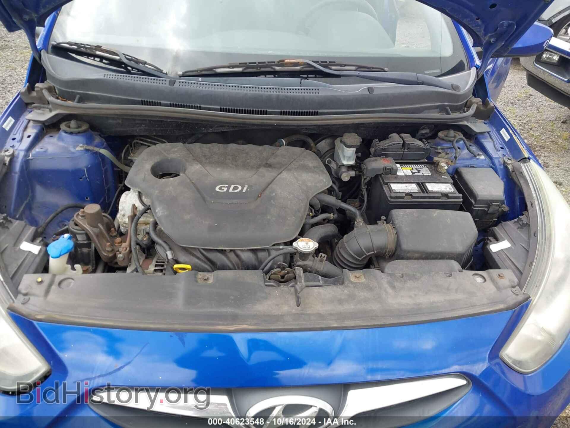 2012 HYUNDAI ACCENT - VIN: KMHCT5AE3CU012003 - Фото 10