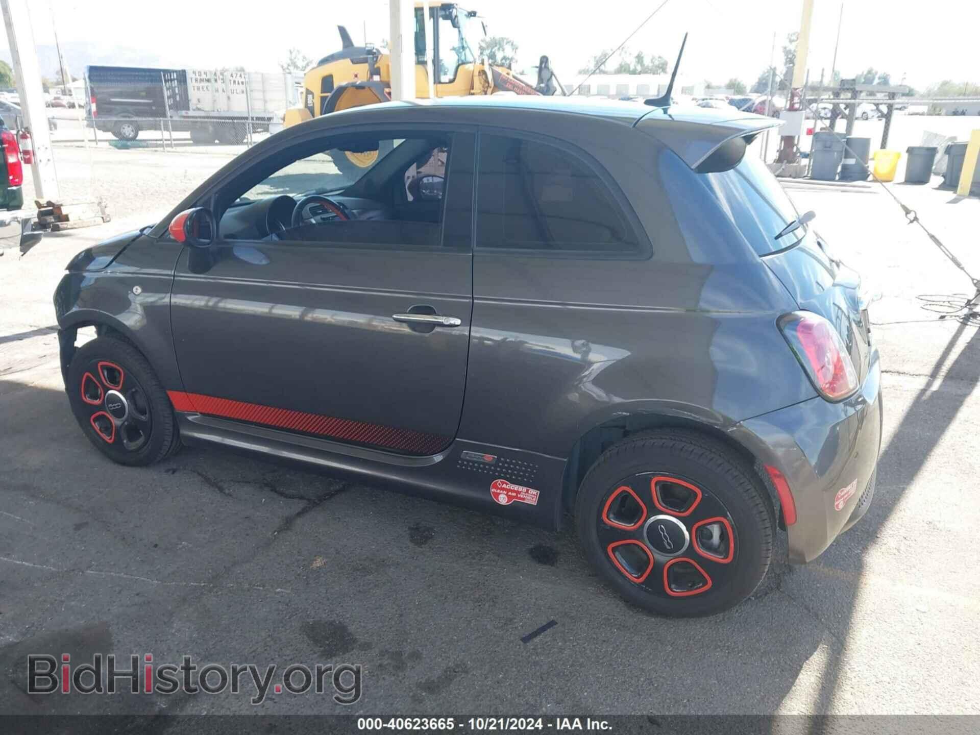 2015 FIAT 500E - VIN: 3C3CFFGEXFT709776 - Фото 3