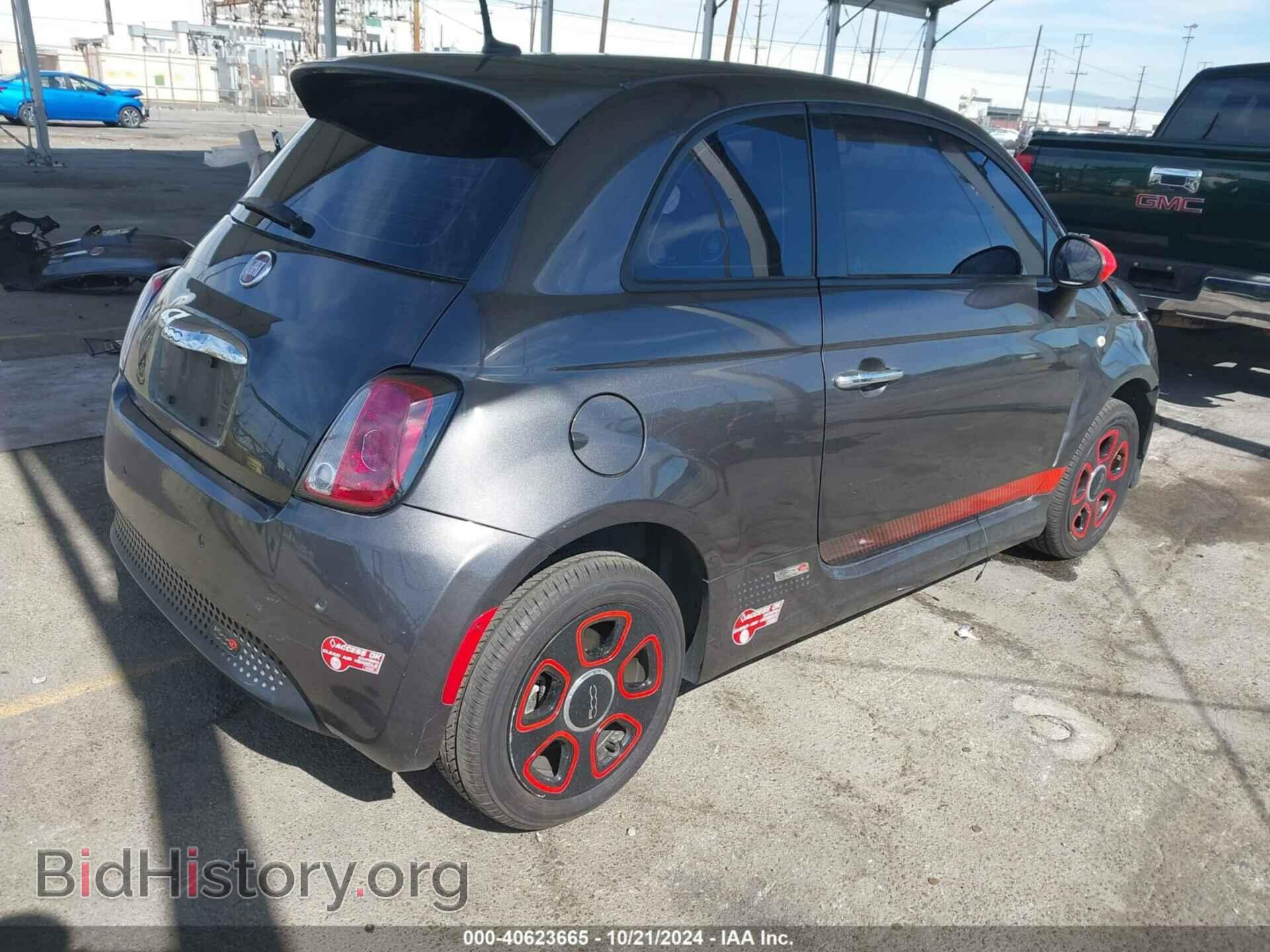2015 FIAT 500E - VIN: 3C3CFFGEXFT709776 - Фото 4