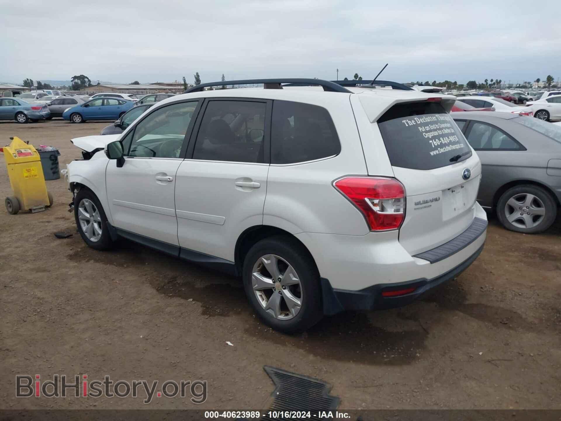 2014 SUBARU FORESTER - VIN: JF2SJAMC3EH410012 - Фото 3