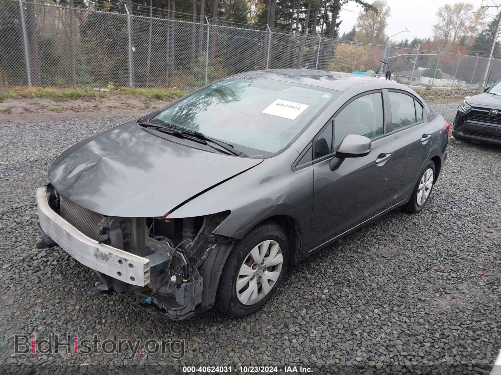 2012 HONDA CIVIC - VIN: 19XFB2F52CE340054 - Фото 2