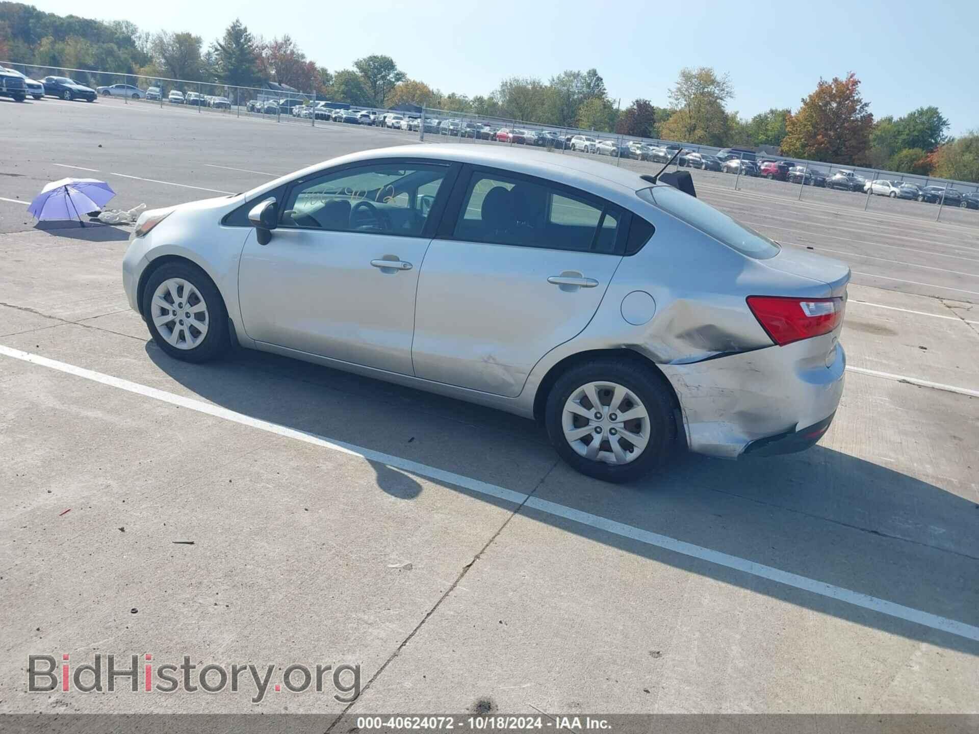 2014 KIA RIO - VIN: KNADM4A35E6419579 - Фото 3