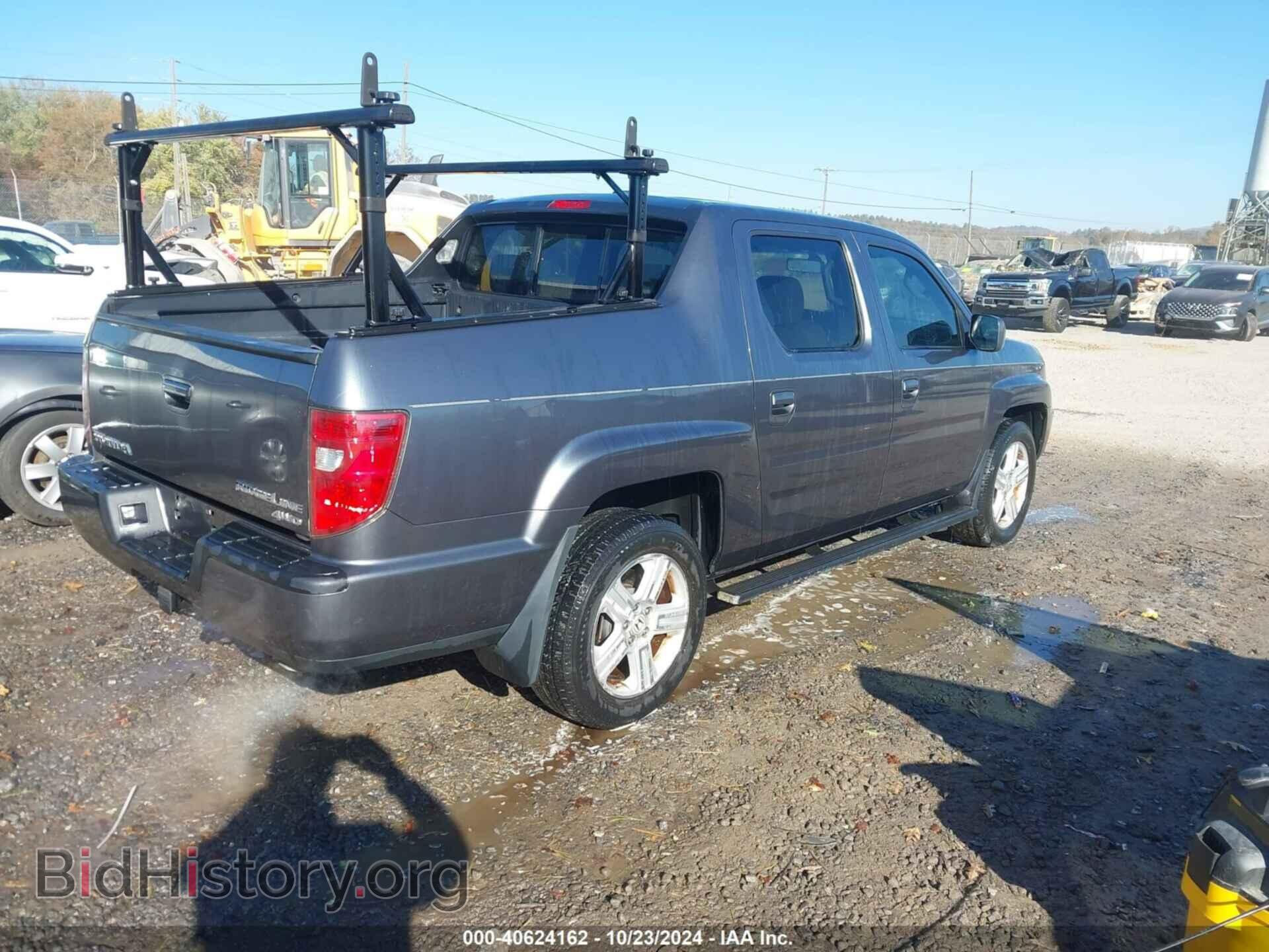 2010 HONDA RIDGELINE - VIN: 5FPYK1F51AB003845 - Фото 4
