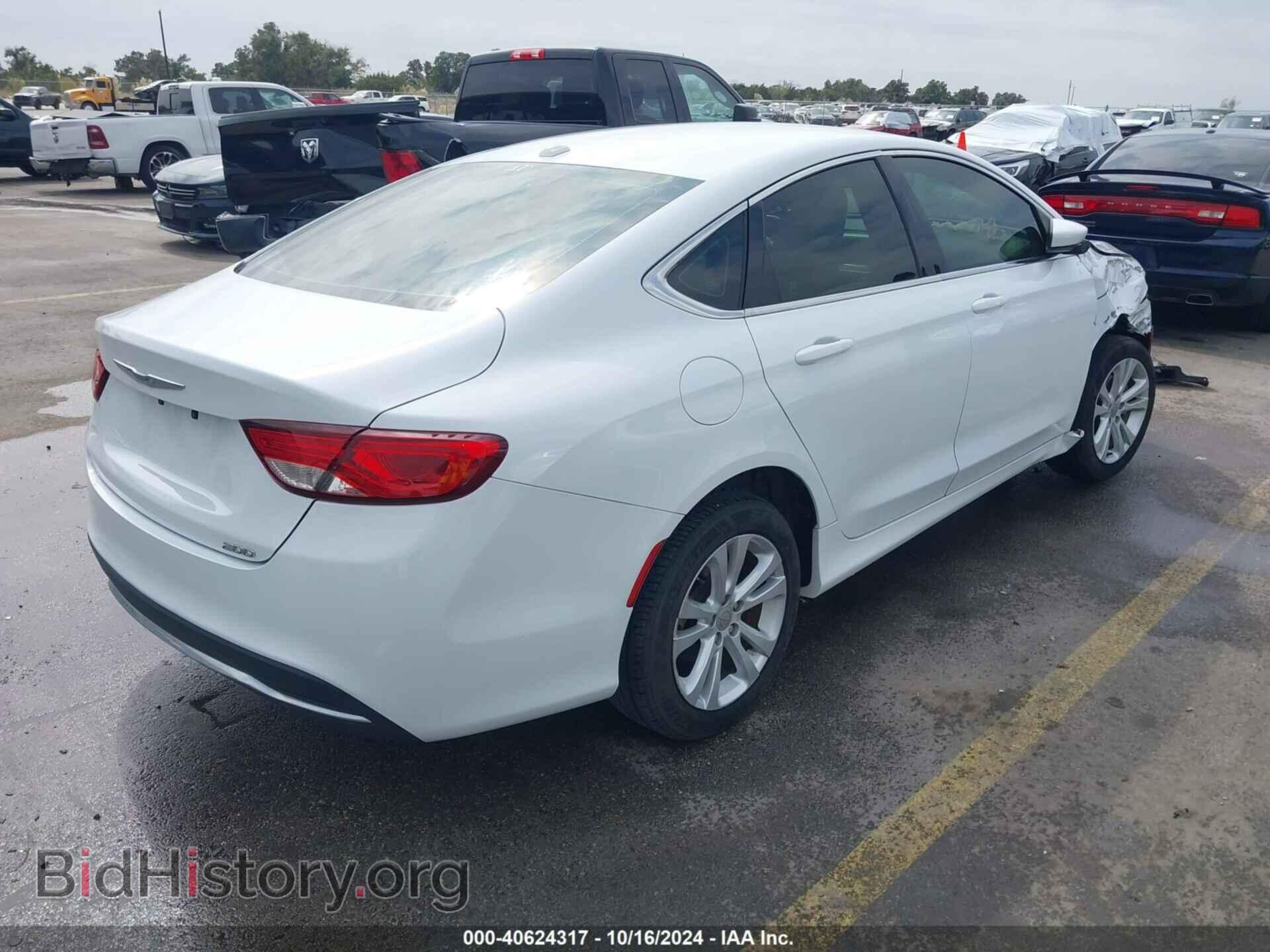 2015 CHRYSLER 200 - VIN: 1C3CCCAB8FN599820 - Фото 4