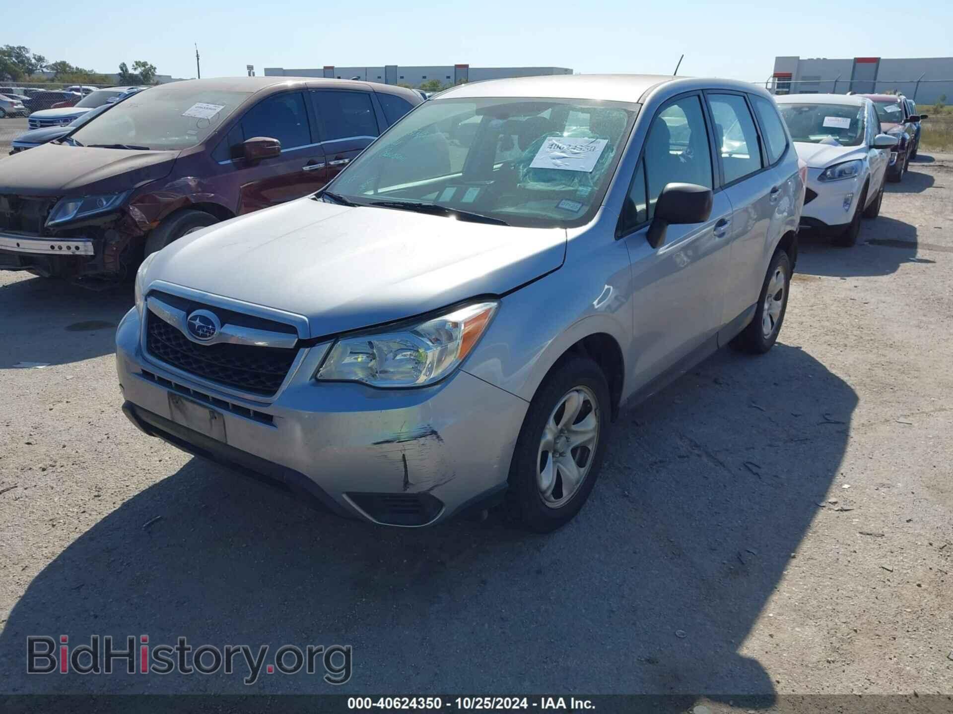 2015 SUBARU FORESTER - VIN: JF2SJAAC7FH836775 - Фото 2