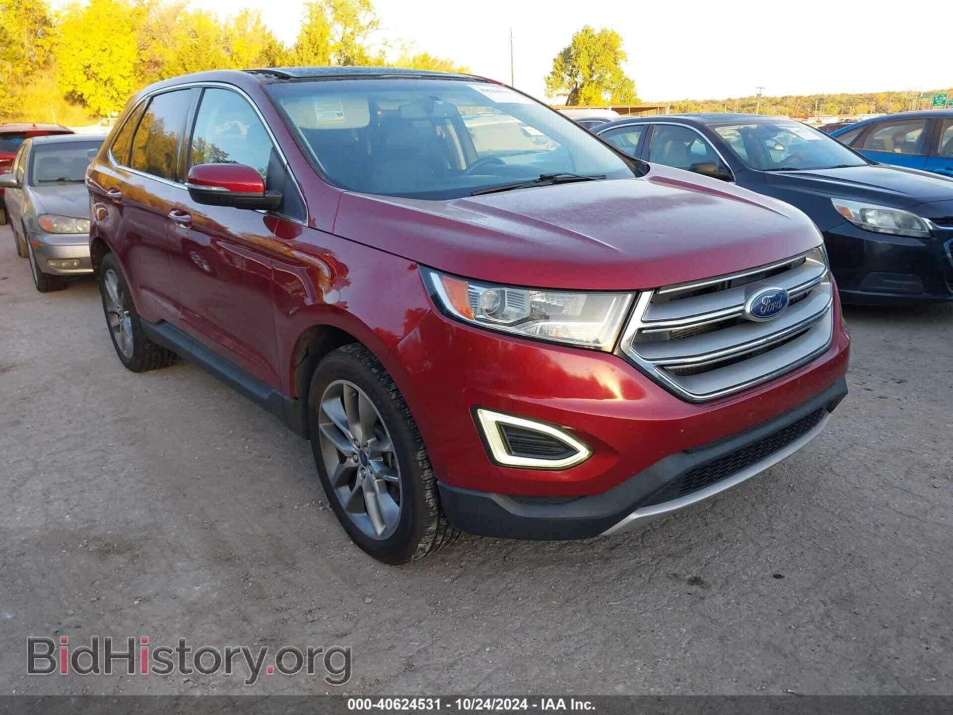 Фотография 2FMTK3K82FBC41850 - FORD EDGE 2015