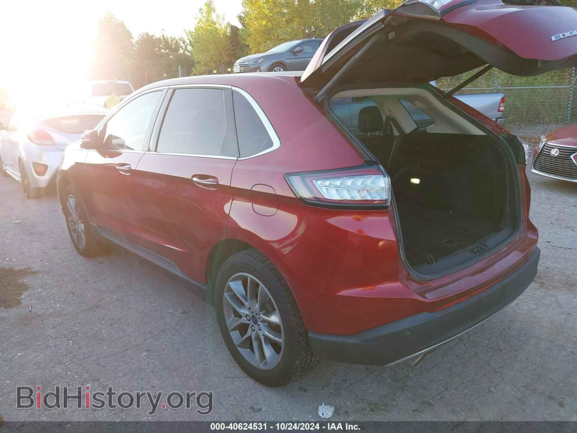 2015 FORD EDGE - VIN: 2FMTK3K82FBC41850 - Фото 3