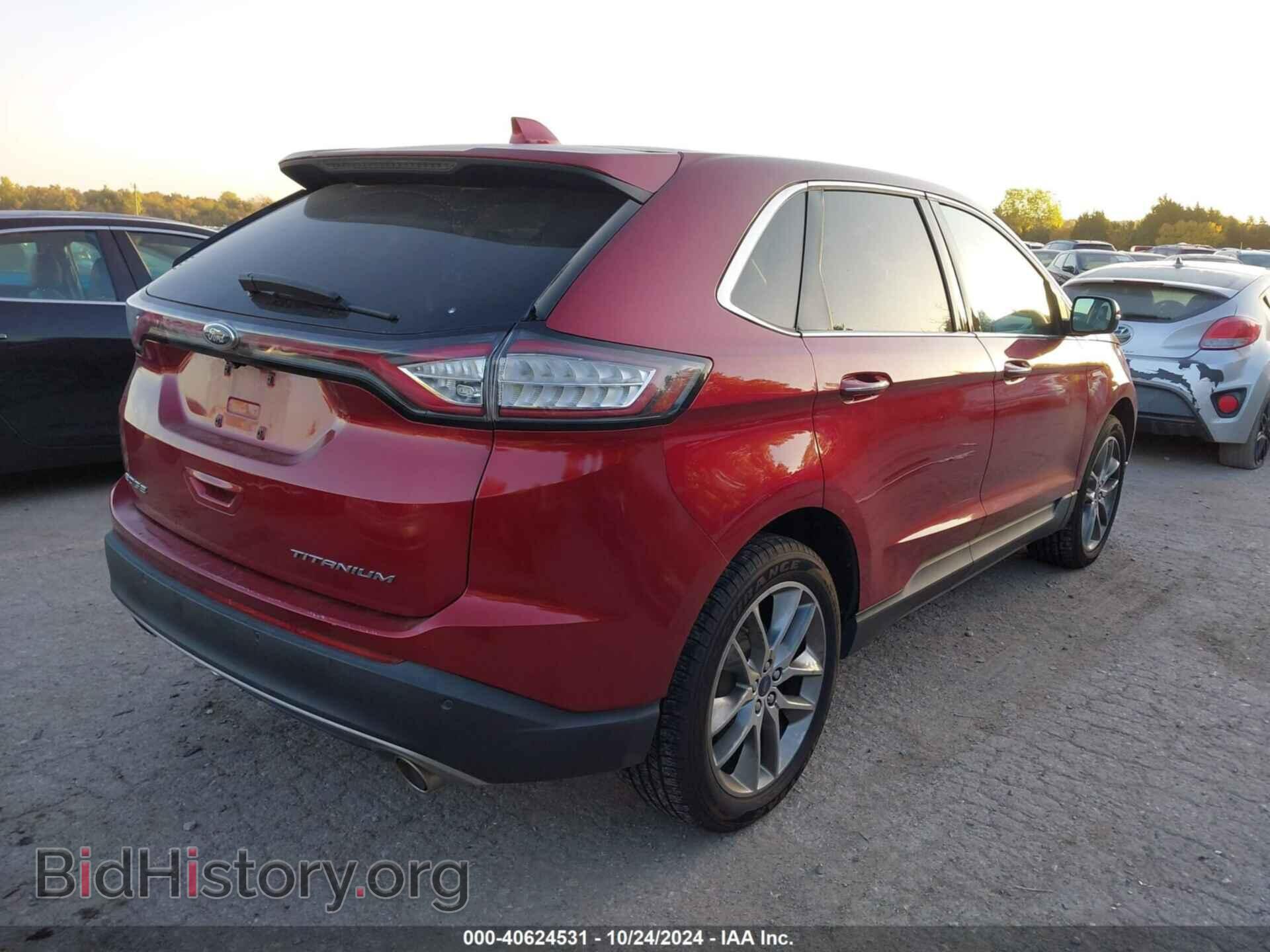 2015 FORD EDGE - VIN: 2FMTK3K82FBC41850 - Фото 4