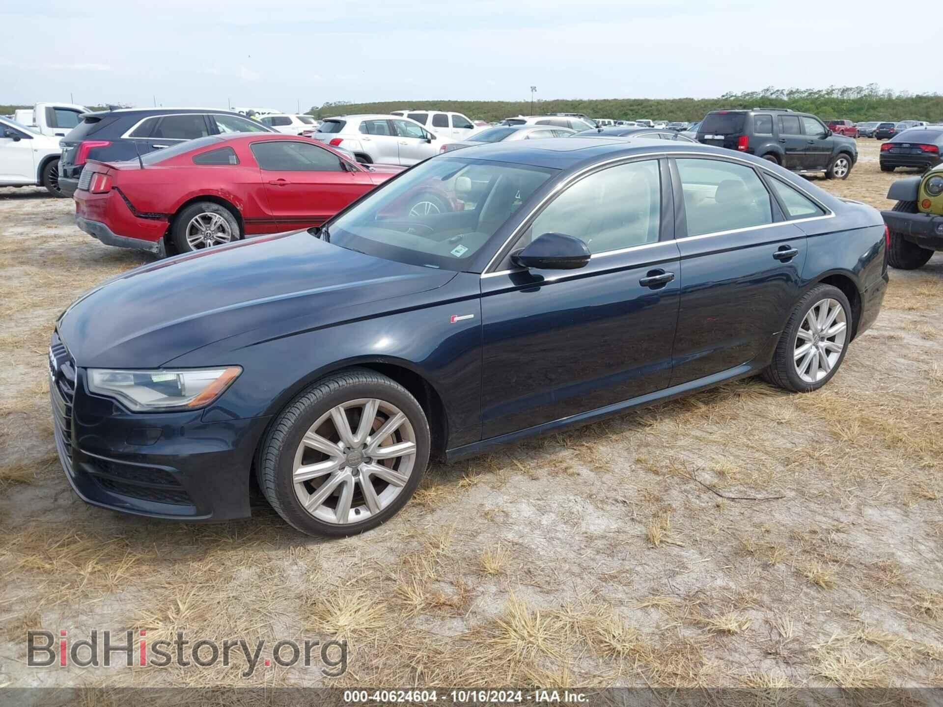 2012 AUDI A6 - VIN: WAUHGAFC0CN123646 - Фото 2