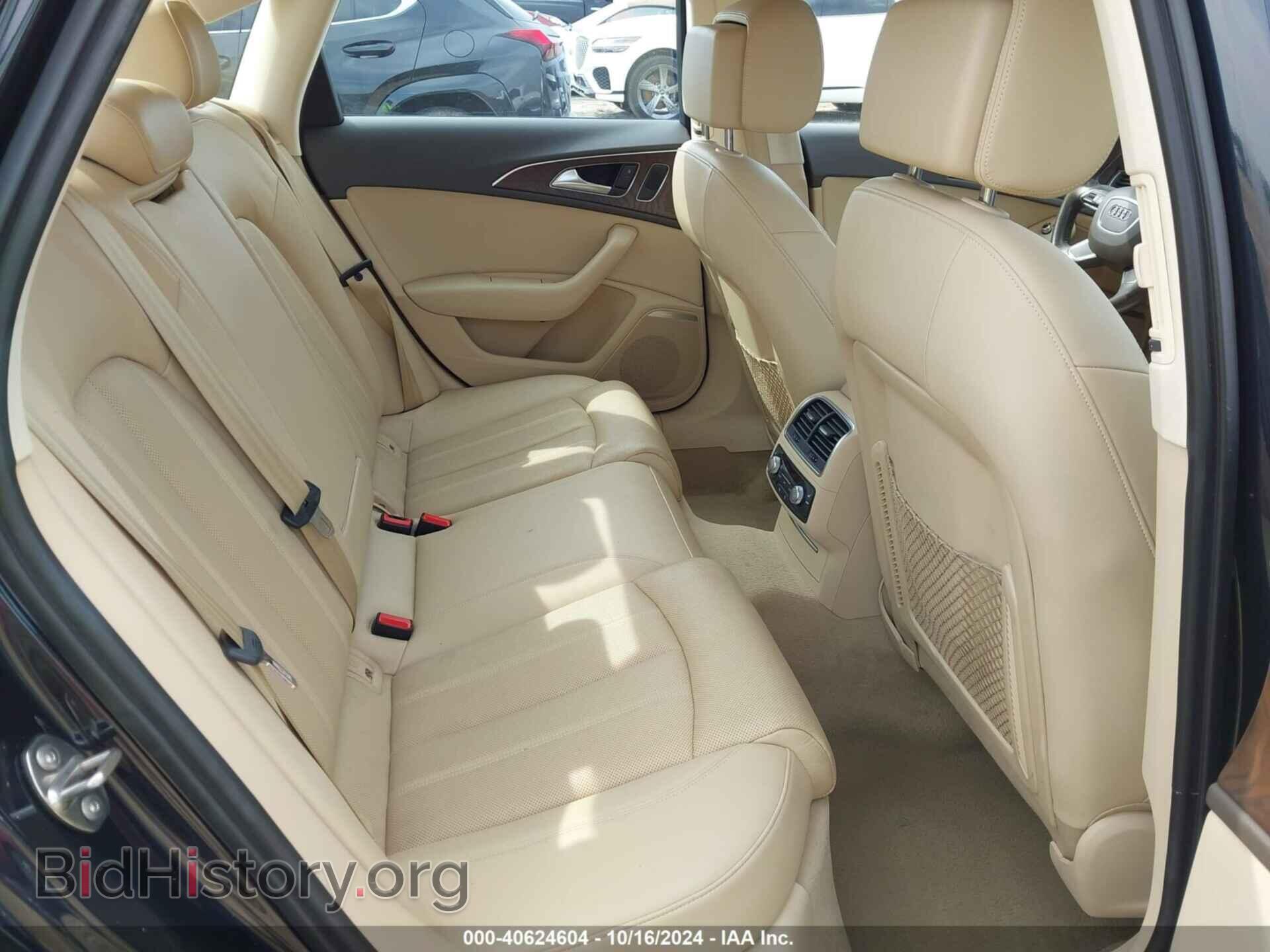 2012 AUDI A6 - VIN: WAUHGAFC0CN123646 - Фото 8