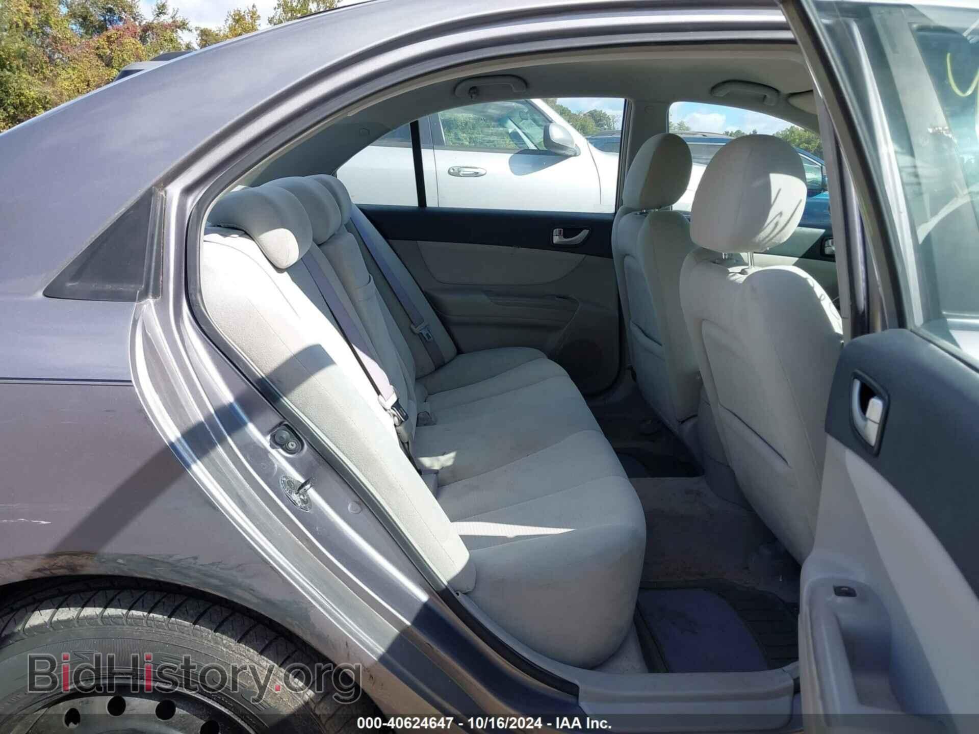 2008 HYUNDAI SONATA - VIN: 5NPET46C68H330455 - Фото 8