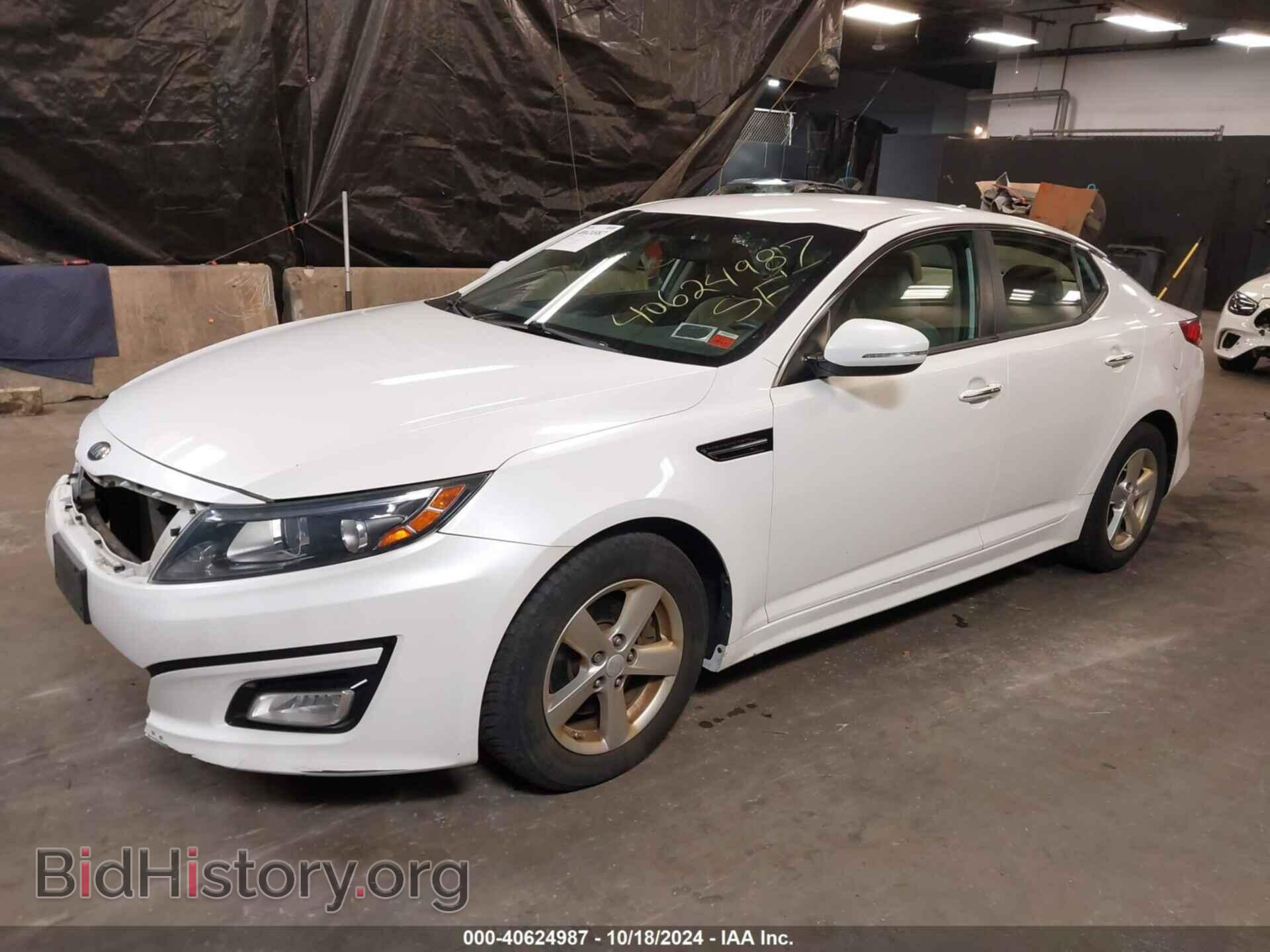 2015 KIA OPTIMA - VIN: KNAGM4A72F5612442 - Фото 2