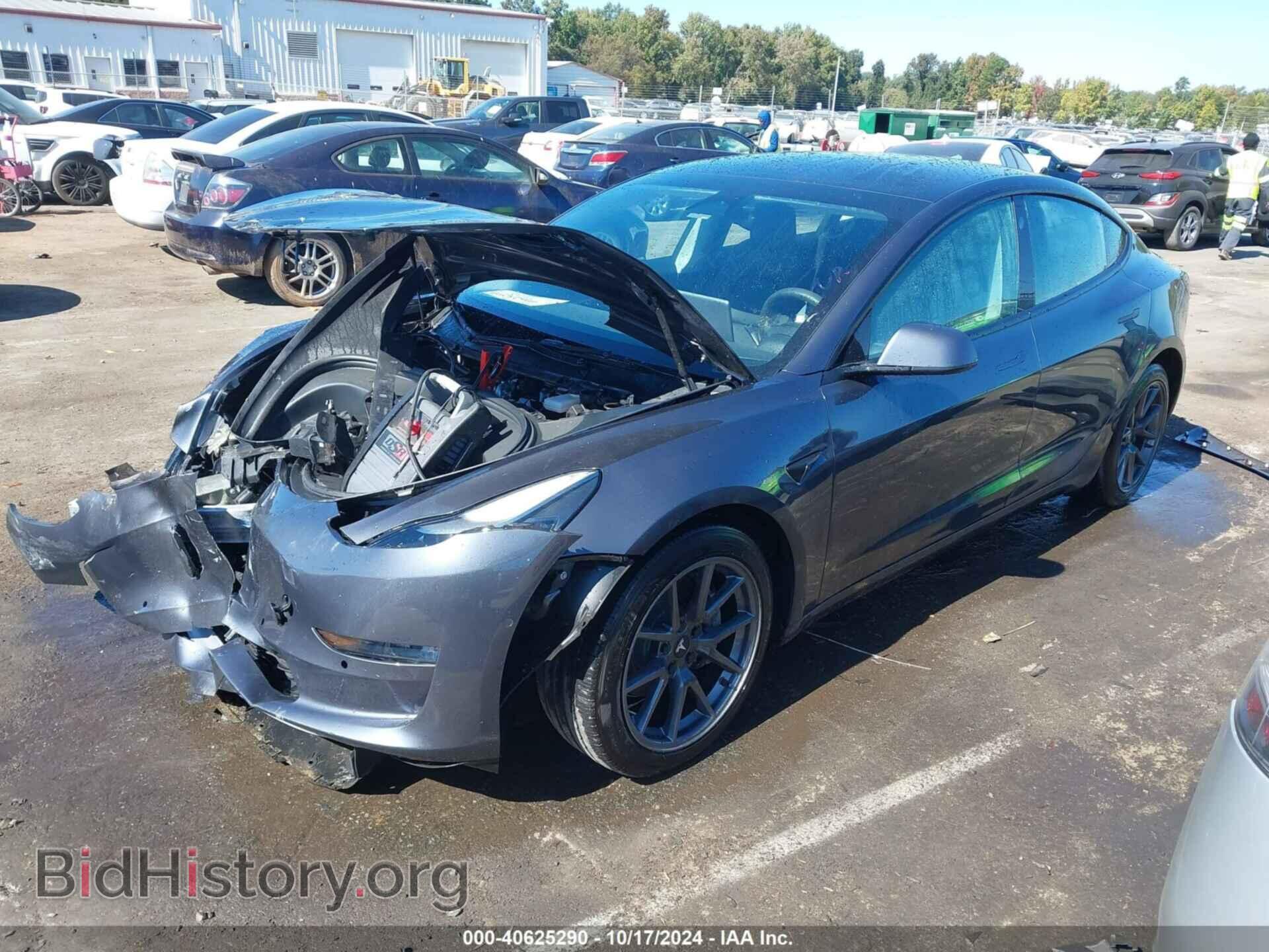 2022 TESLA MODEL 3 - VIN: 5YJ3E1EB3NF178170 - Фото 2