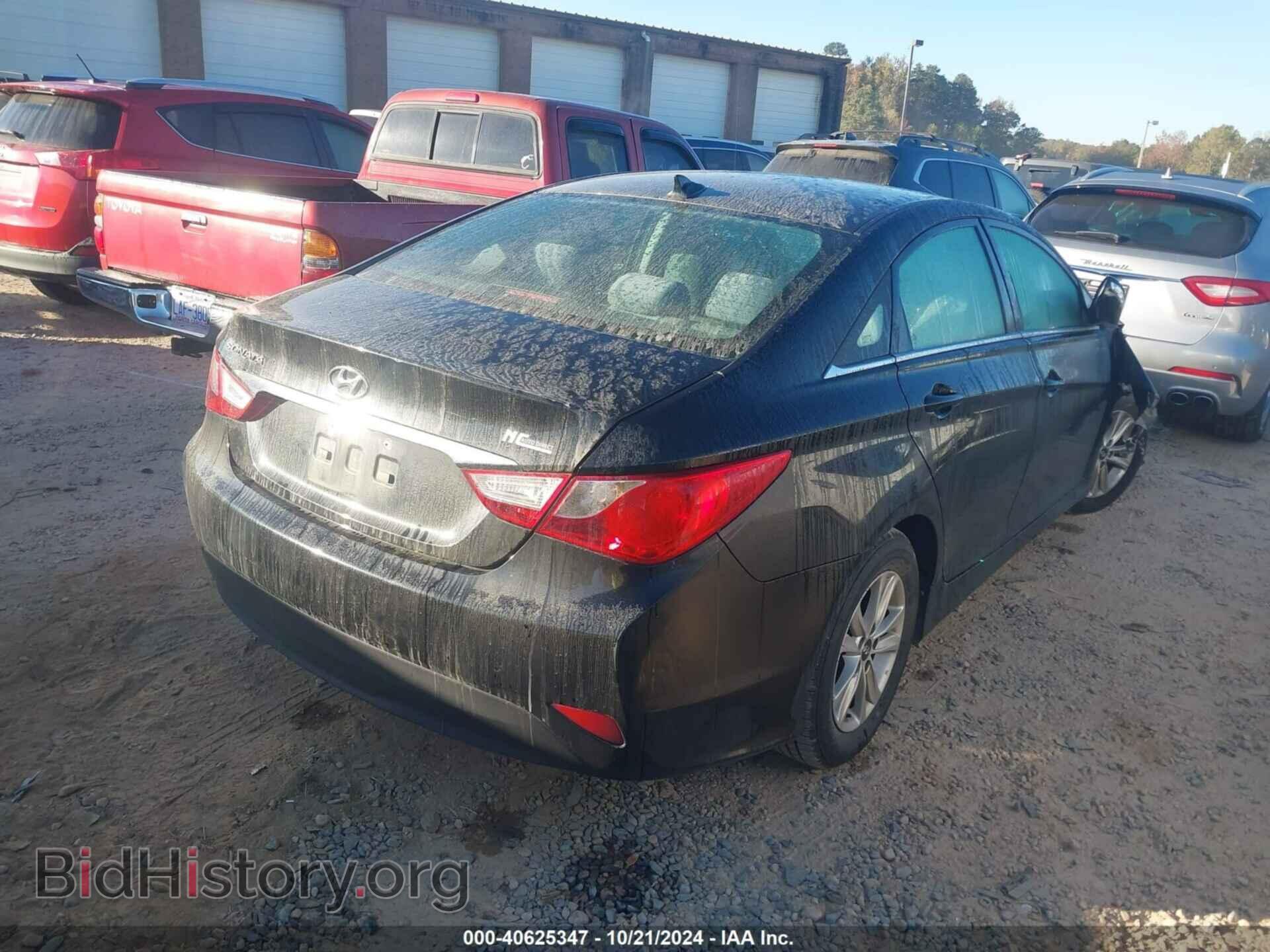 2014 HYUNDAI SONATA - VIN: 5NPEB4AC3EH839103 - Фото 4