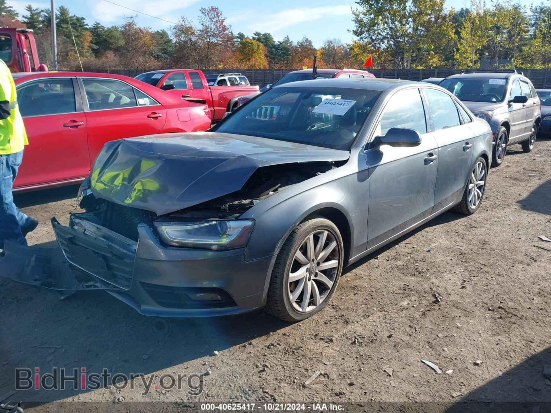 2013 AUDI A4 - VIN: WAUFFAFL3DN043835 - Фото 2