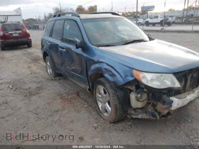 2010 Subaru FORESTER 2.5X Limited, синий — VIN JF2SH6DC1AH730397, IAAI