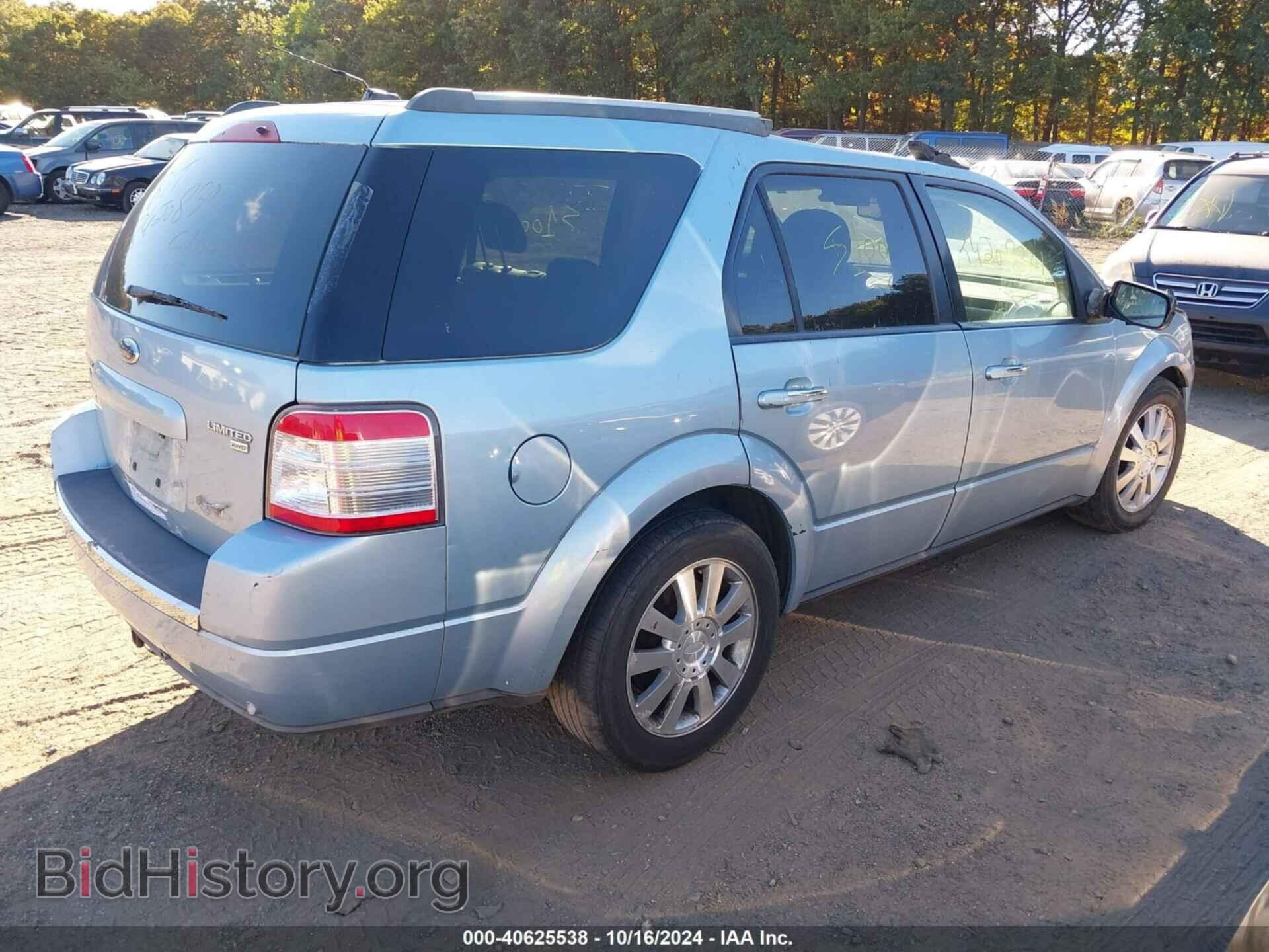 2008 FORD TAURUS X - VIN: 1FMDK06WX8GA31004 - Фото 4