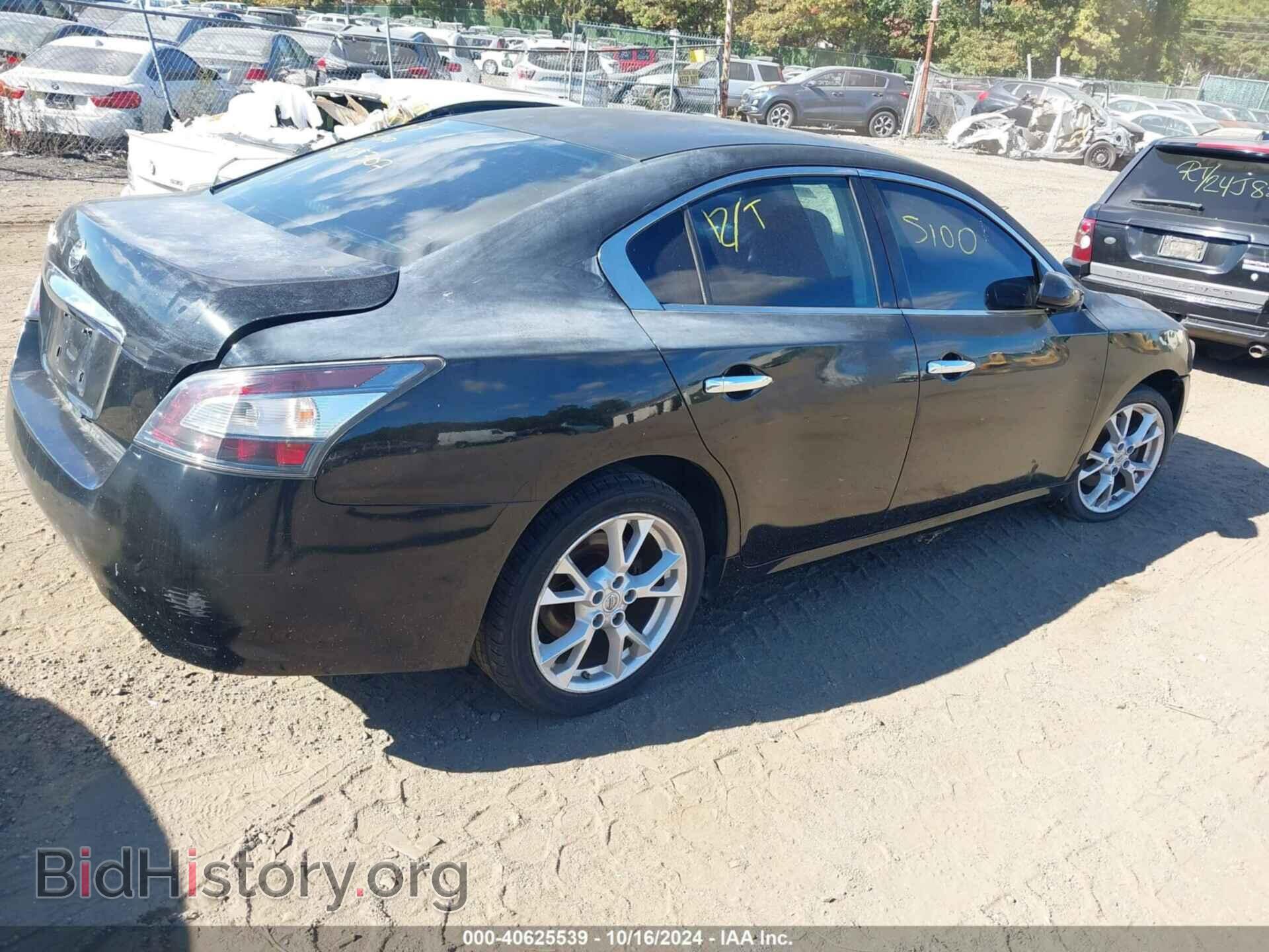 2012 NISSAN MAXIMA - VIN: 1N4AA5AP1CC810272 - Фото 4