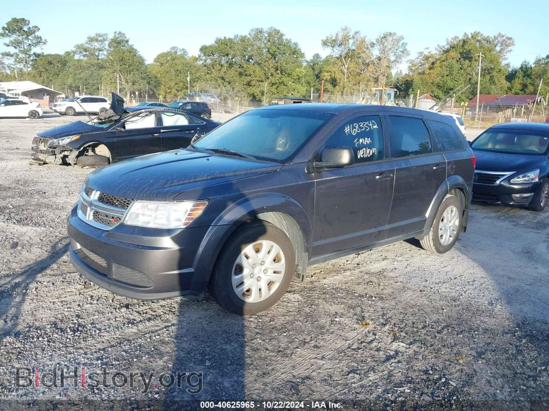 2015 DODGE JOURNEY - VIN: 3C4PDCABXFT683342 - Фото 2