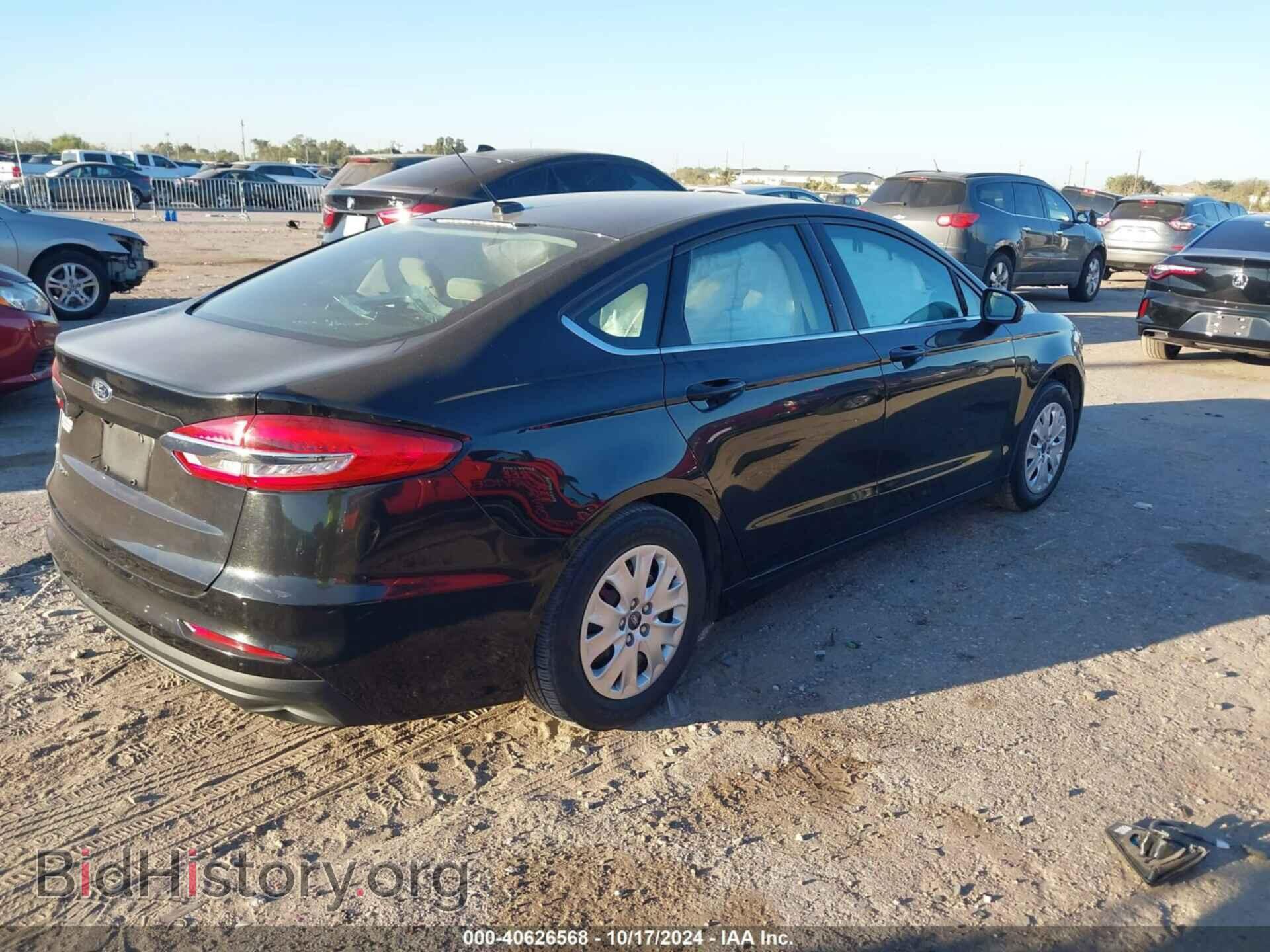 2019 FORD FUSION - VIN: 3FA6P0G78KR283099 - Фото 4