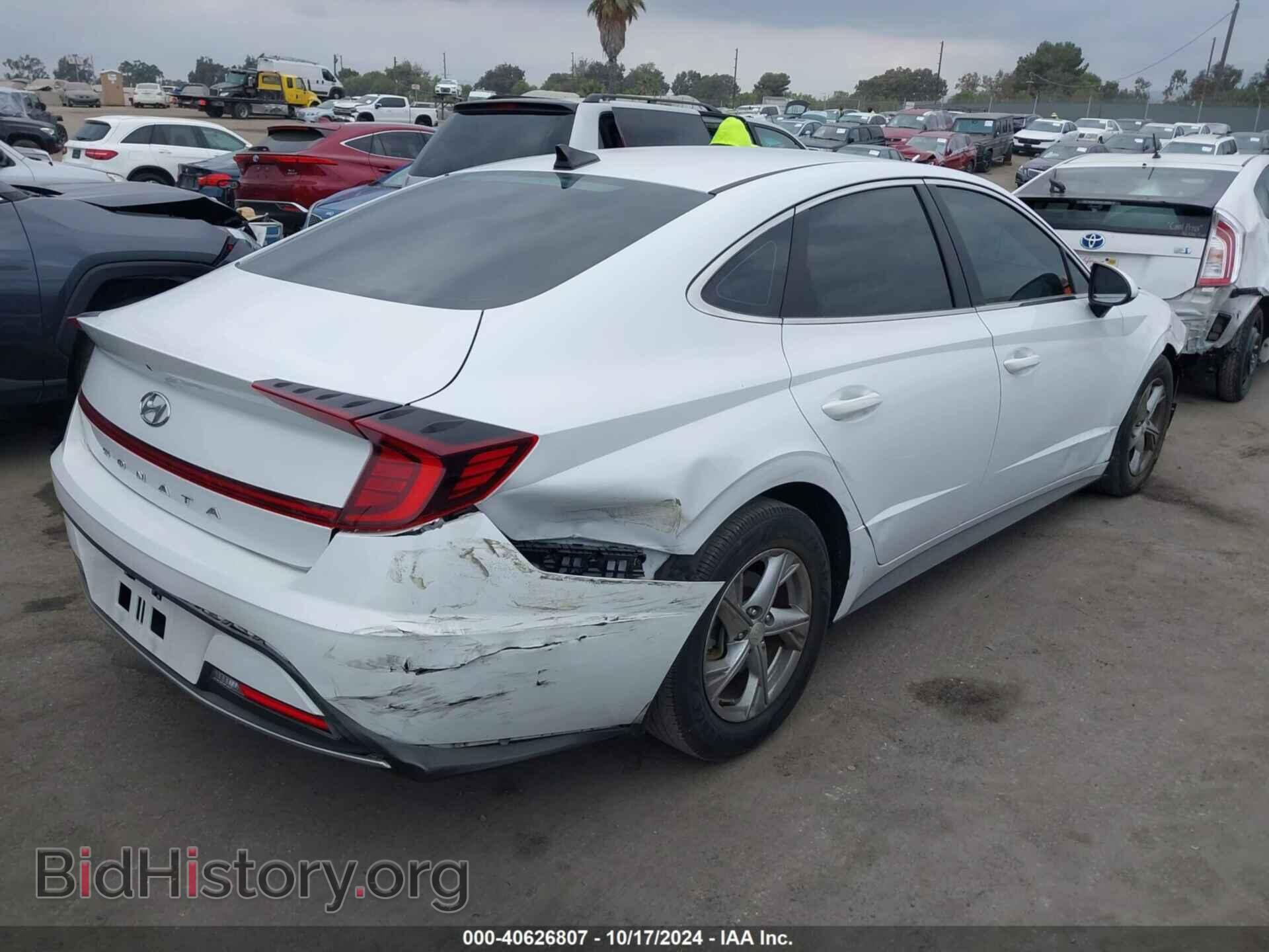 2020 HYUNDAI SONATA - VIN: 5NPEG4JA7LH027302 - Фото 4