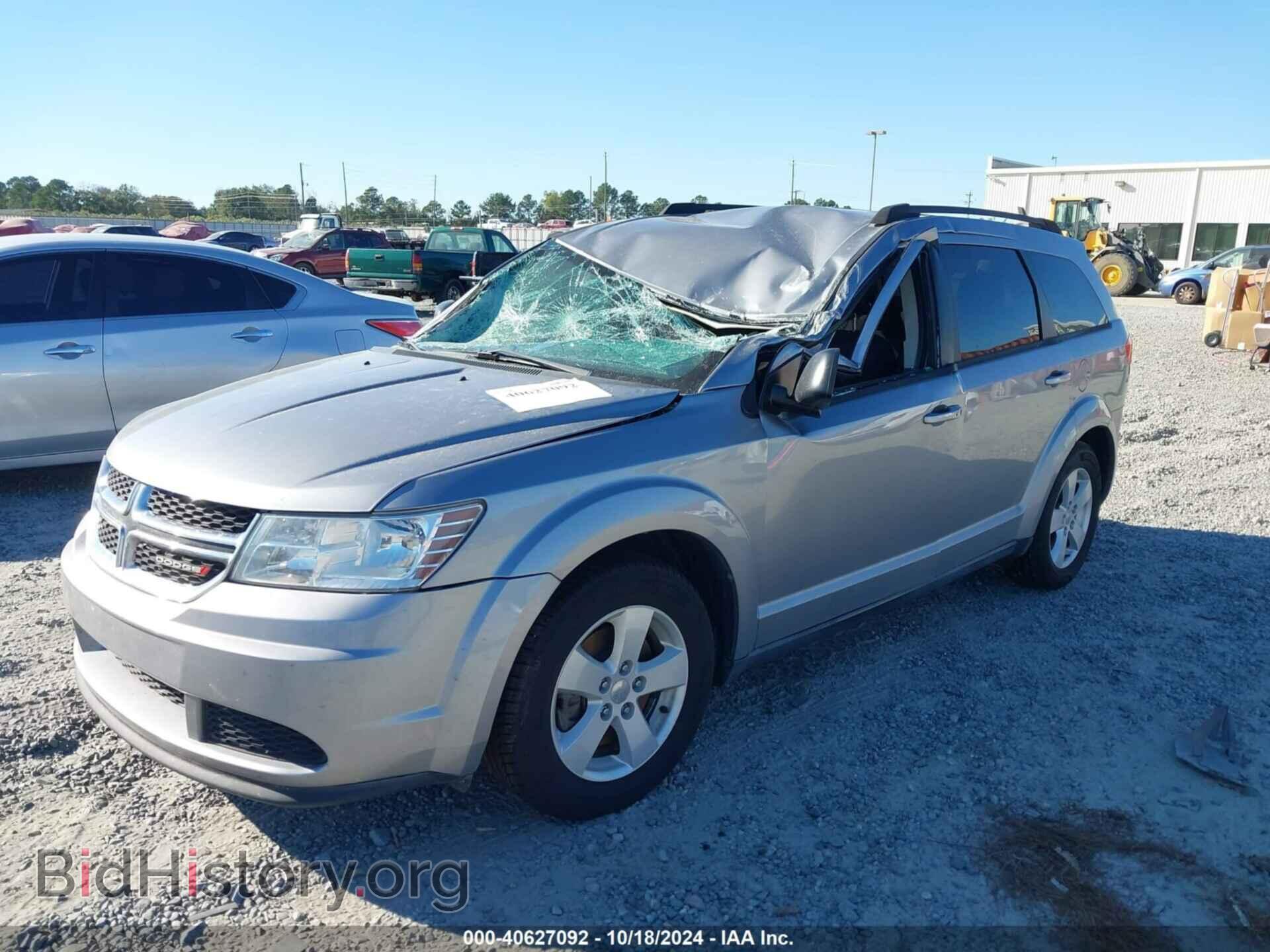 2016 DODGE JOURNEY - VIN: 3C4PDCAB3GT219682 - Фото 2