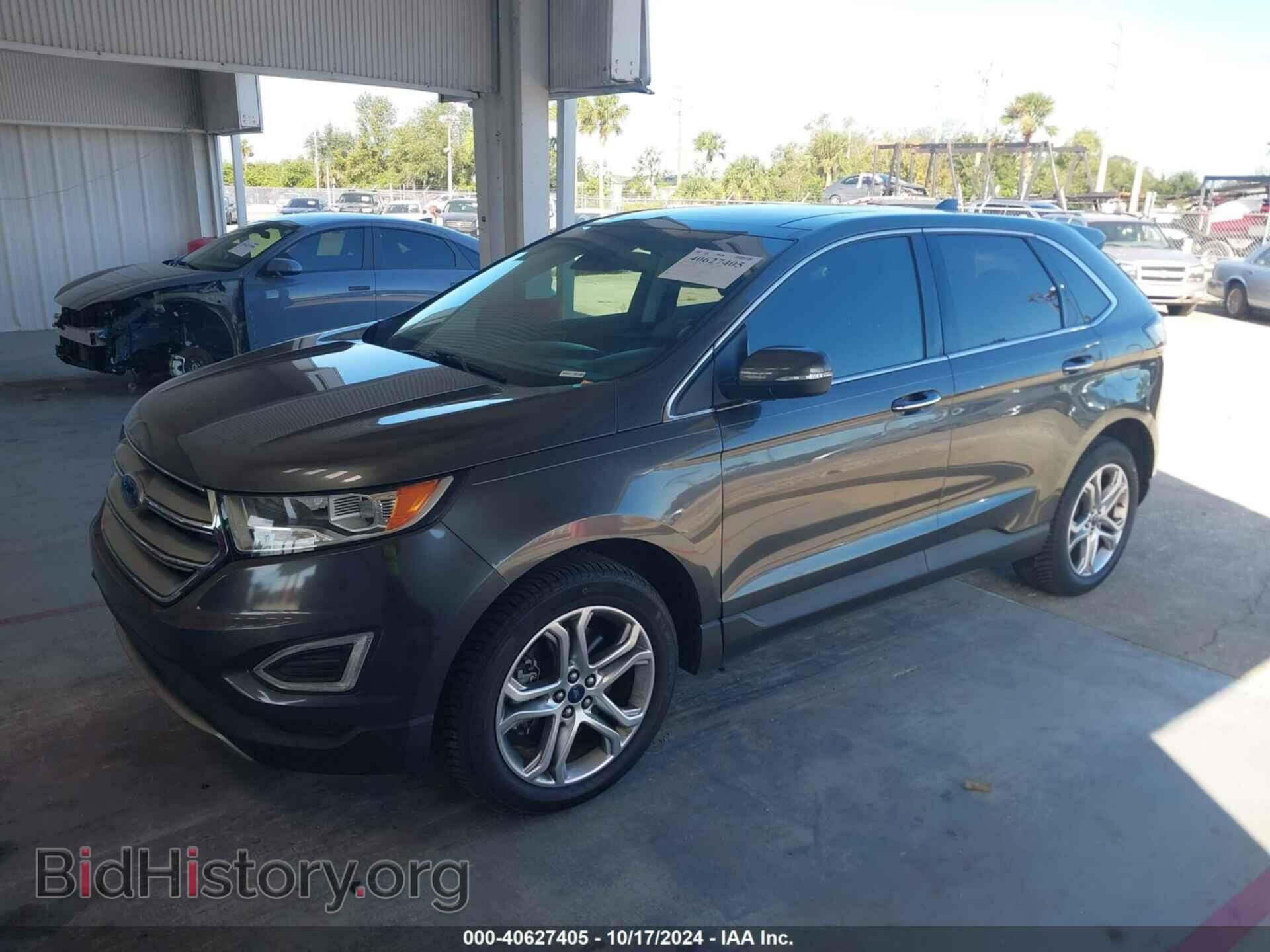 2018 FORD EDGE - VIN: 2FMPK3K89JBB66753 - Фото 2
