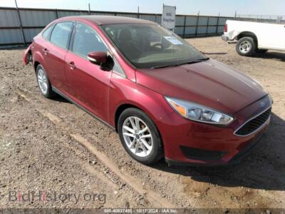 2017 Ford FOCUS SE, черный — VIN 1FADP3F25HL235498, IAAI