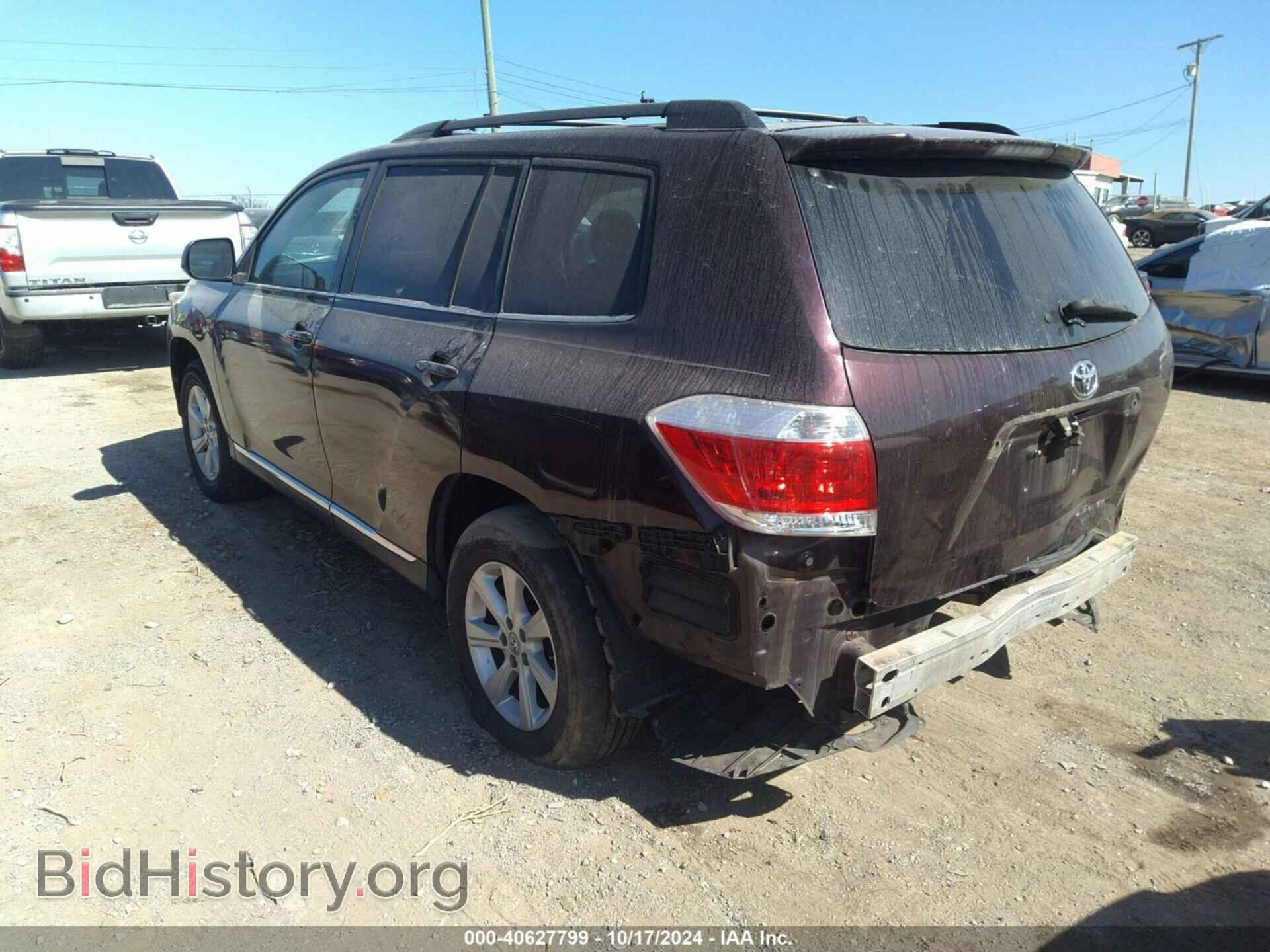 2011 TOYOTA HIGHLANDER - VIN: 5TDZK3EH3BS038355 - Фото 3