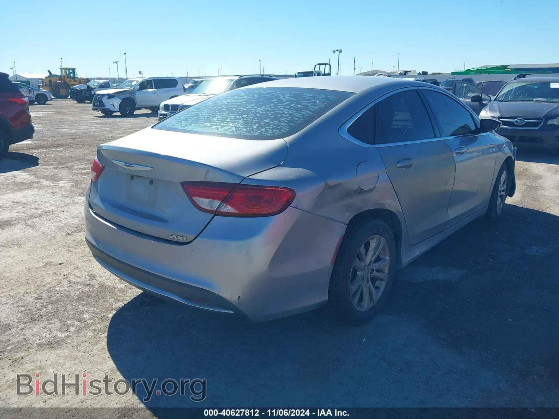 2016 CHRYSLER 200 - VIN: 1C3CCCAB5GN112980 - Фото 4