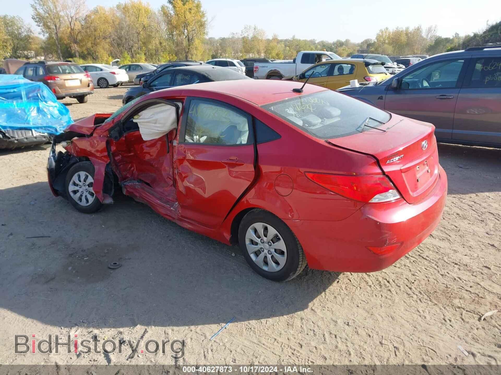 2015 HYUNDAI ACCENT - VIN: KMHCT4AE6FU806847 - Фото 3