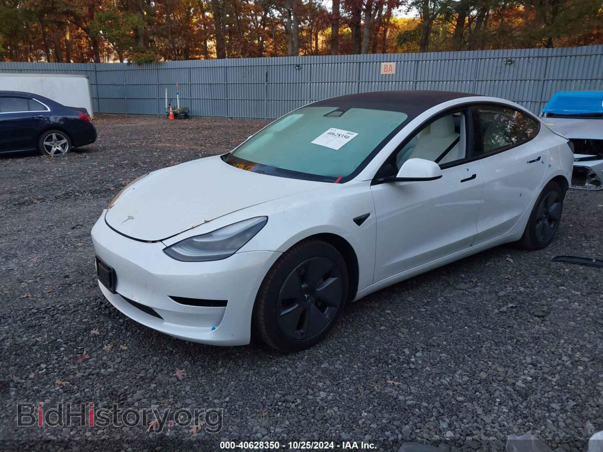 2021 TESLA MODEL 3 - VIN: 5YJ3E1EB4MF855158 - Фото 2