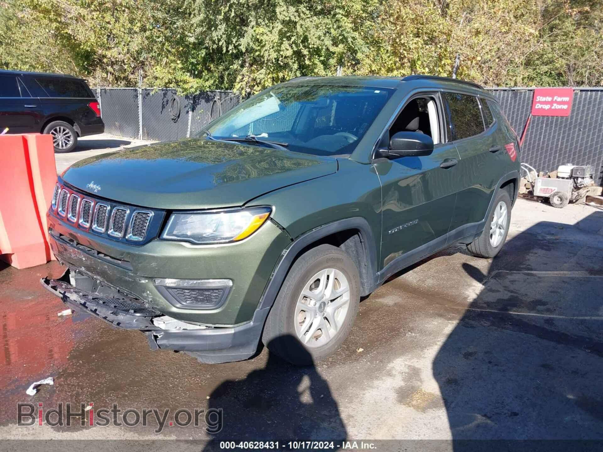 2020 JEEP COMPASS - VIN: 3C4NJCABXLT257968 - Фото 2