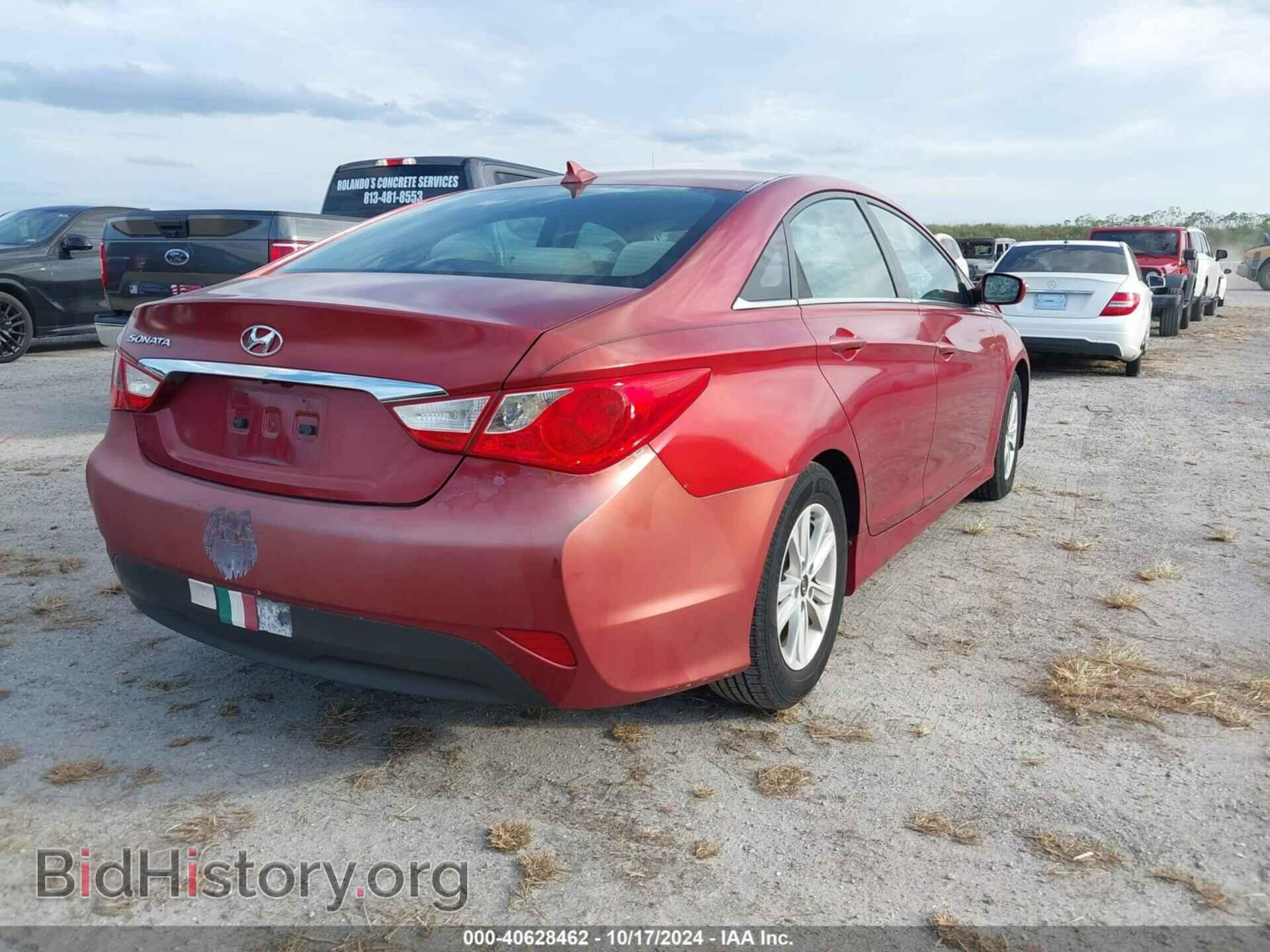 2014 HYUNDAI SONATA - VIN: 5NPEB4AC2EH888227 - Фото 4