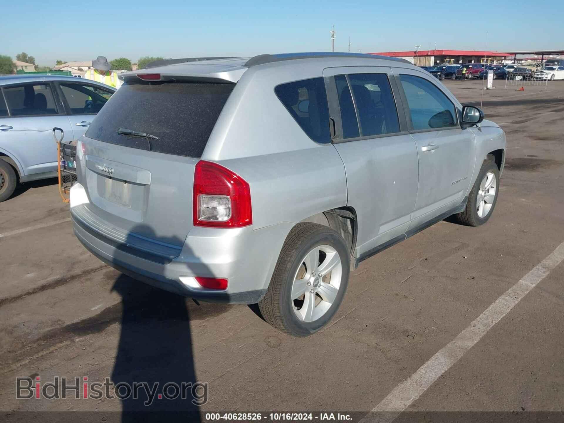 2012 JEEP COMPASS - VIN: 1C4NJCBB0CD507285 - Фото 4