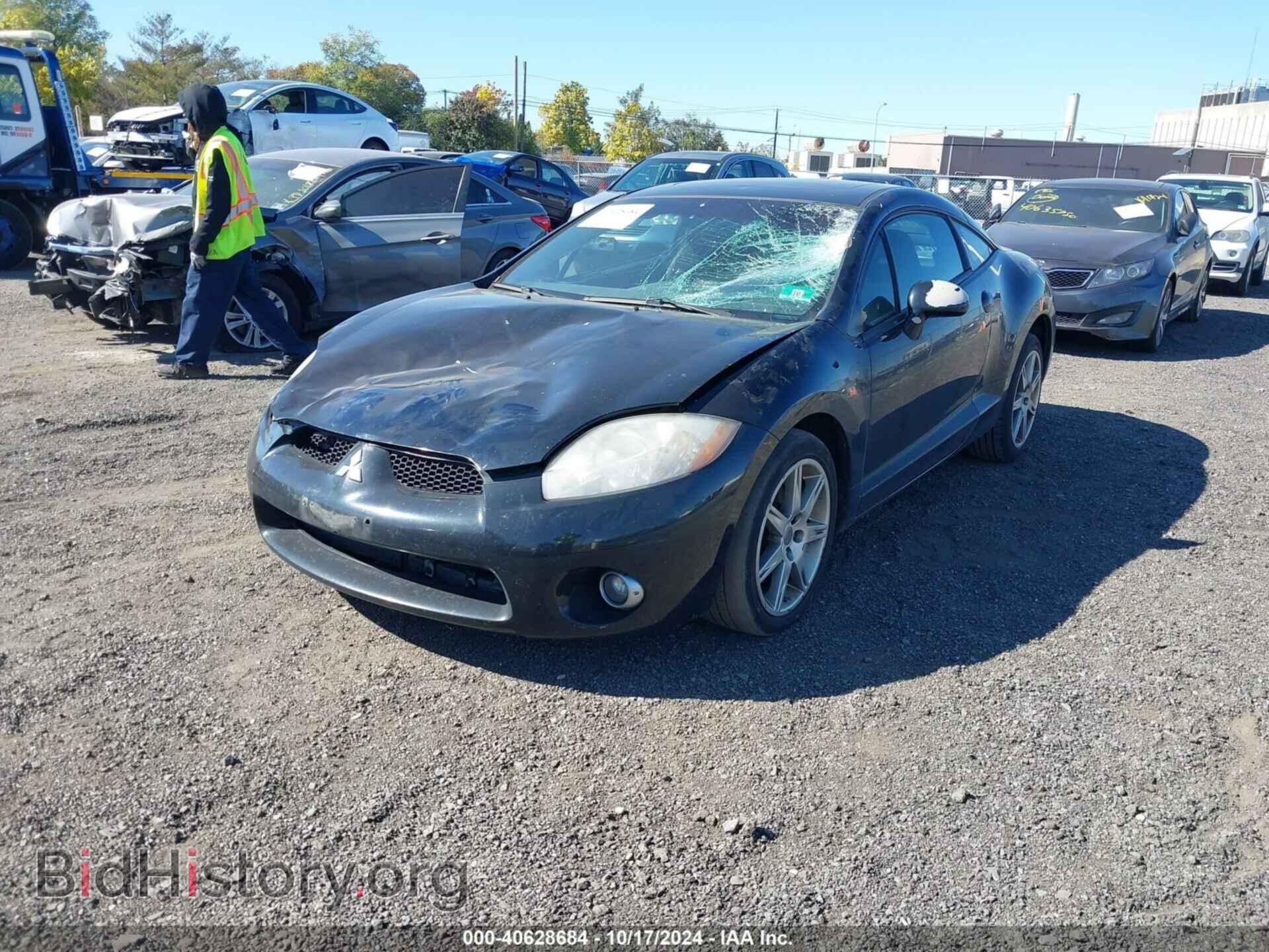 2008 MITSUBISHI ECLIPSE - VIN: 4A3AK34T78E003588 - Фото 2