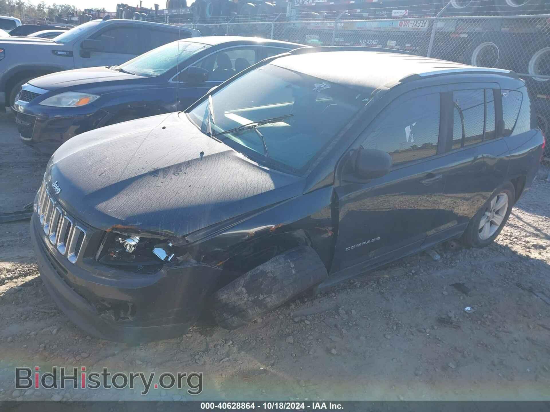2014 JEEP COMPASS - VIN: 1C4NJDBB6ED622515 - Фото 2