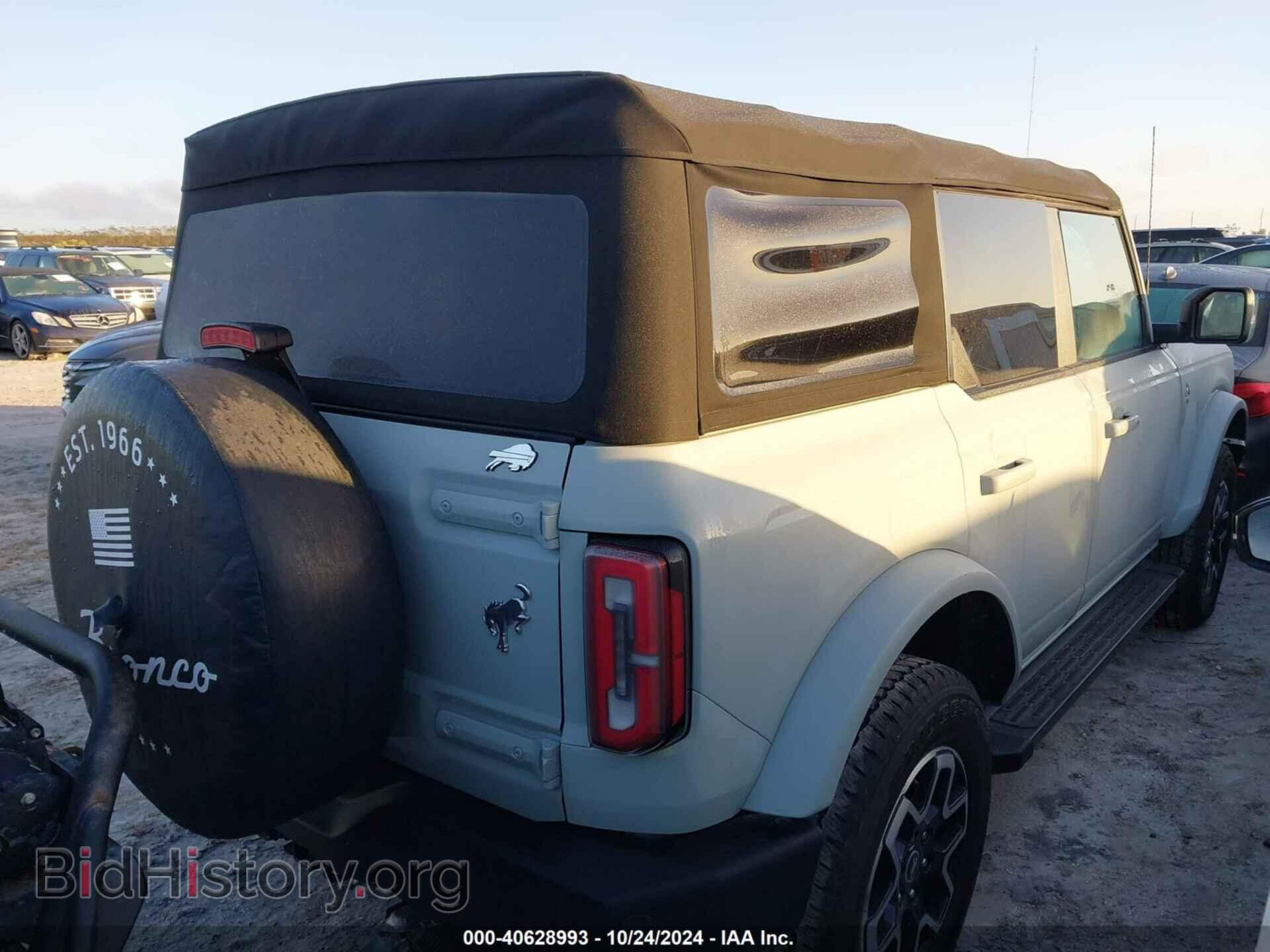 2022 FORD BRONCO - VIN: 1FMEE5DPXNLB48735 - Фото 4