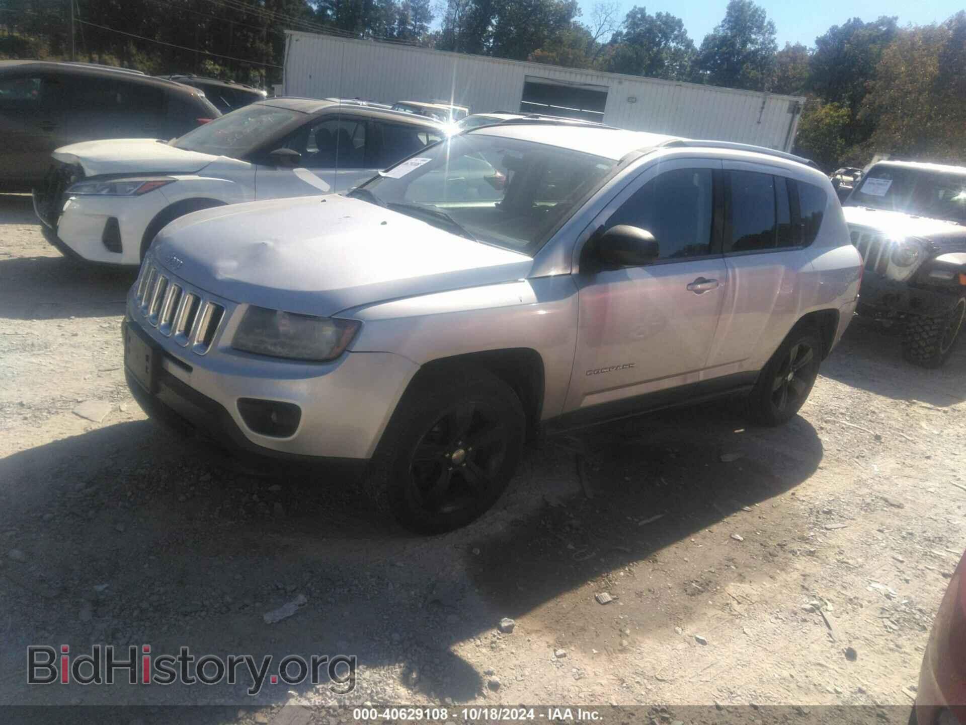 2014 JEEP COMPASS - VIN: 1C4NJDBB3ED567683 - Фото 2