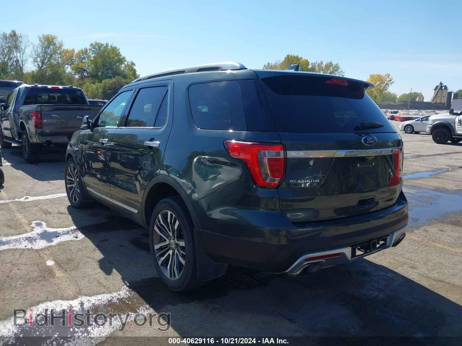 2016 FORD EXPLORER - VIN: 1FM5K8HT5GGC99866 - Фото 3