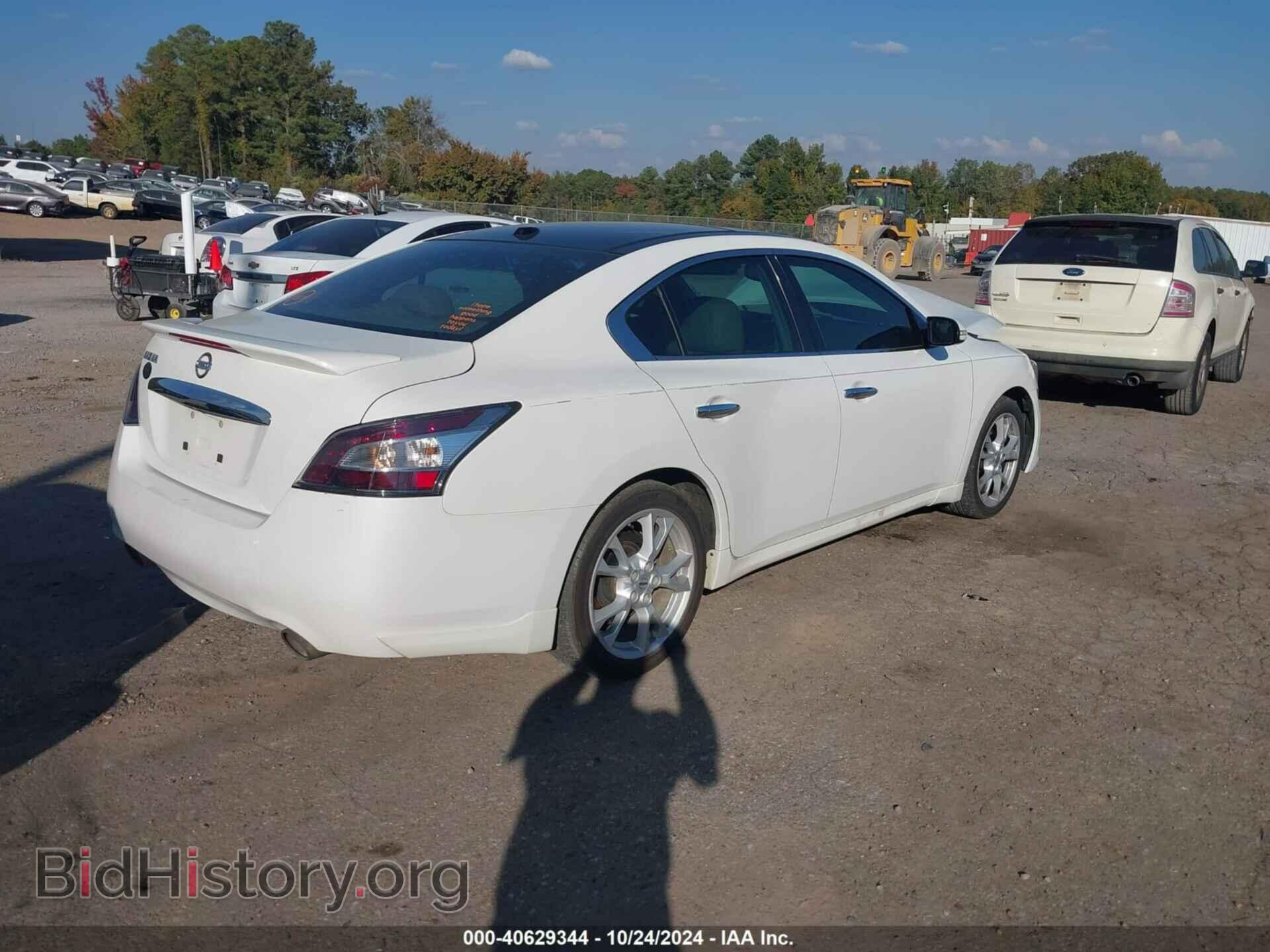 2012 NISSAN MAXIMA - VIN: 1N4AA5AP8CC840370 - Фото 4