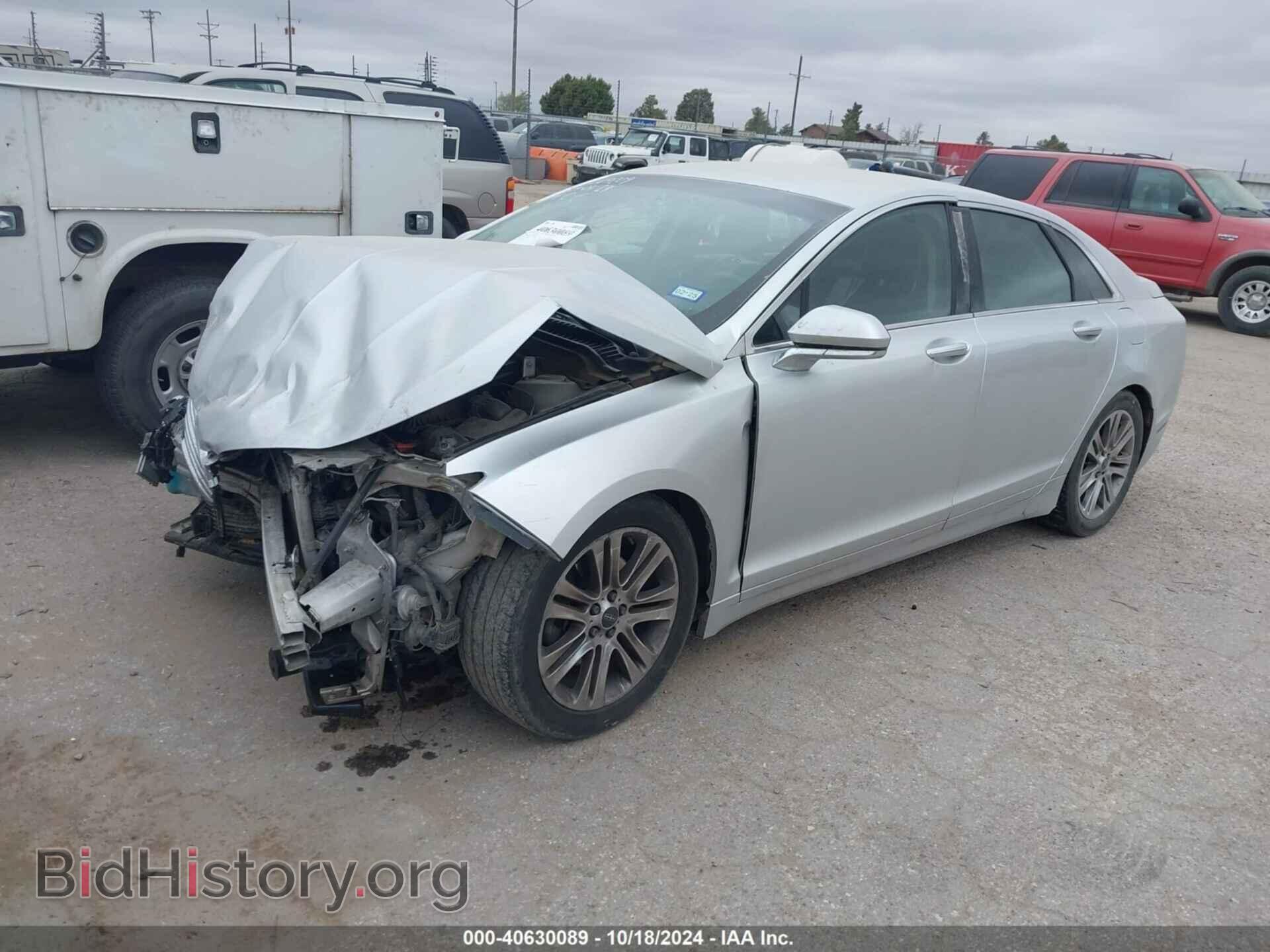2013 LINCOLN MKZ - VIN: 3LN6L2G90DR826978 - Фото 2