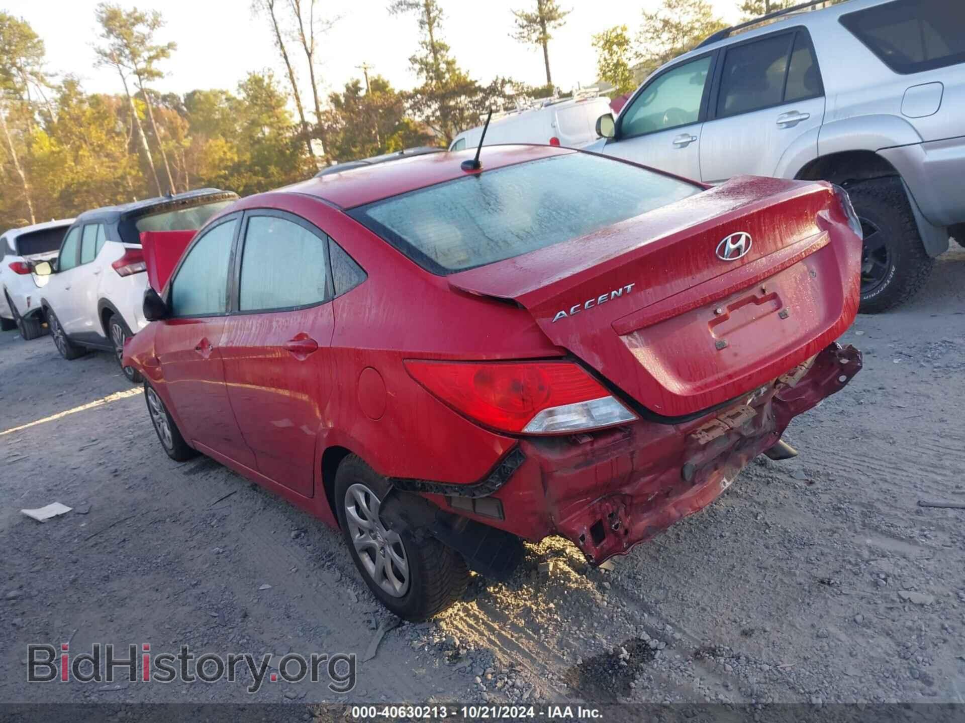 2012 HYUNDAI ACCENT - VIN: KMHCT4AEXCU254524 - Фото 3