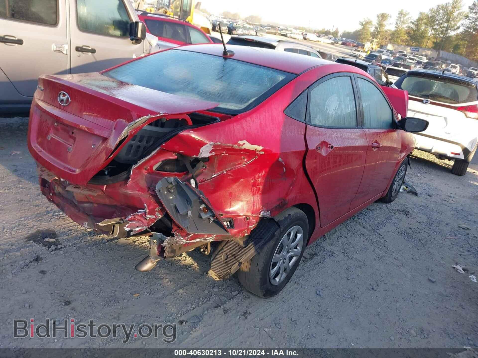 2012 HYUNDAI ACCENT - VIN: KMHCT4AEXCU254524 - Фото 4