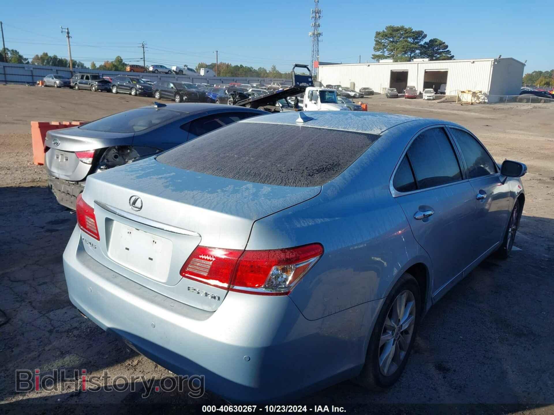 2010 LEXUS ES 350 - VIN: JTHBK1EG3A2368563 - Фото 4