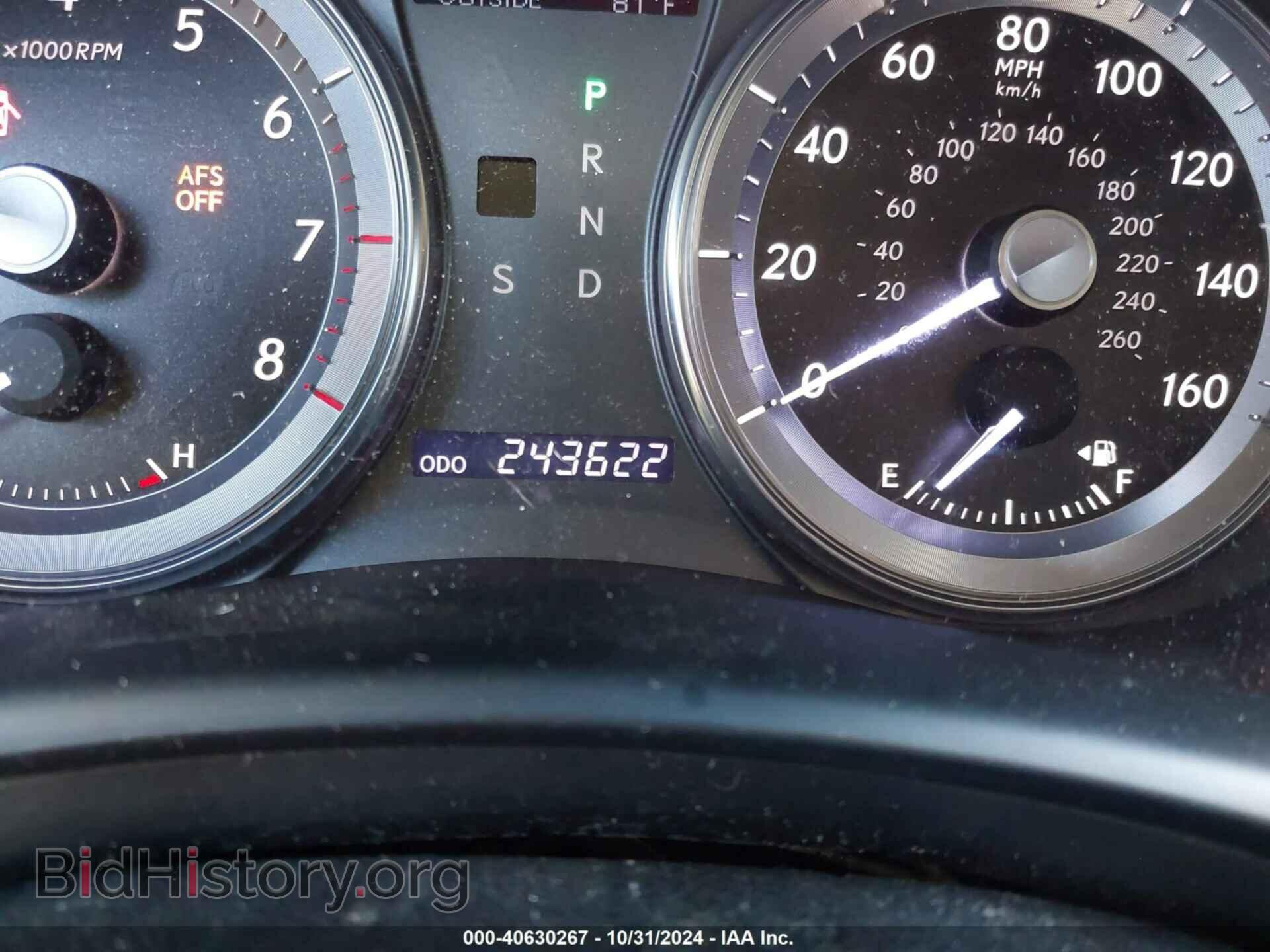 2010 LEXUS ES 350 - VIN: JTHBK1EG3A2368563 - Фото 7