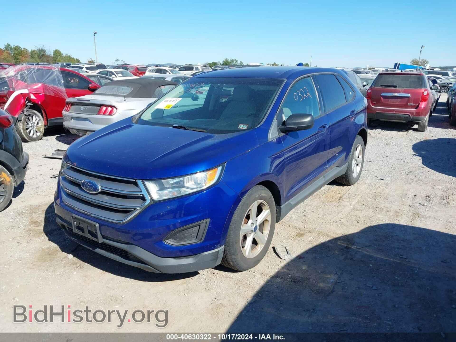 2015 FORD EDGE - VIN: 2FMTK4G95FBC08025 - Фото 2