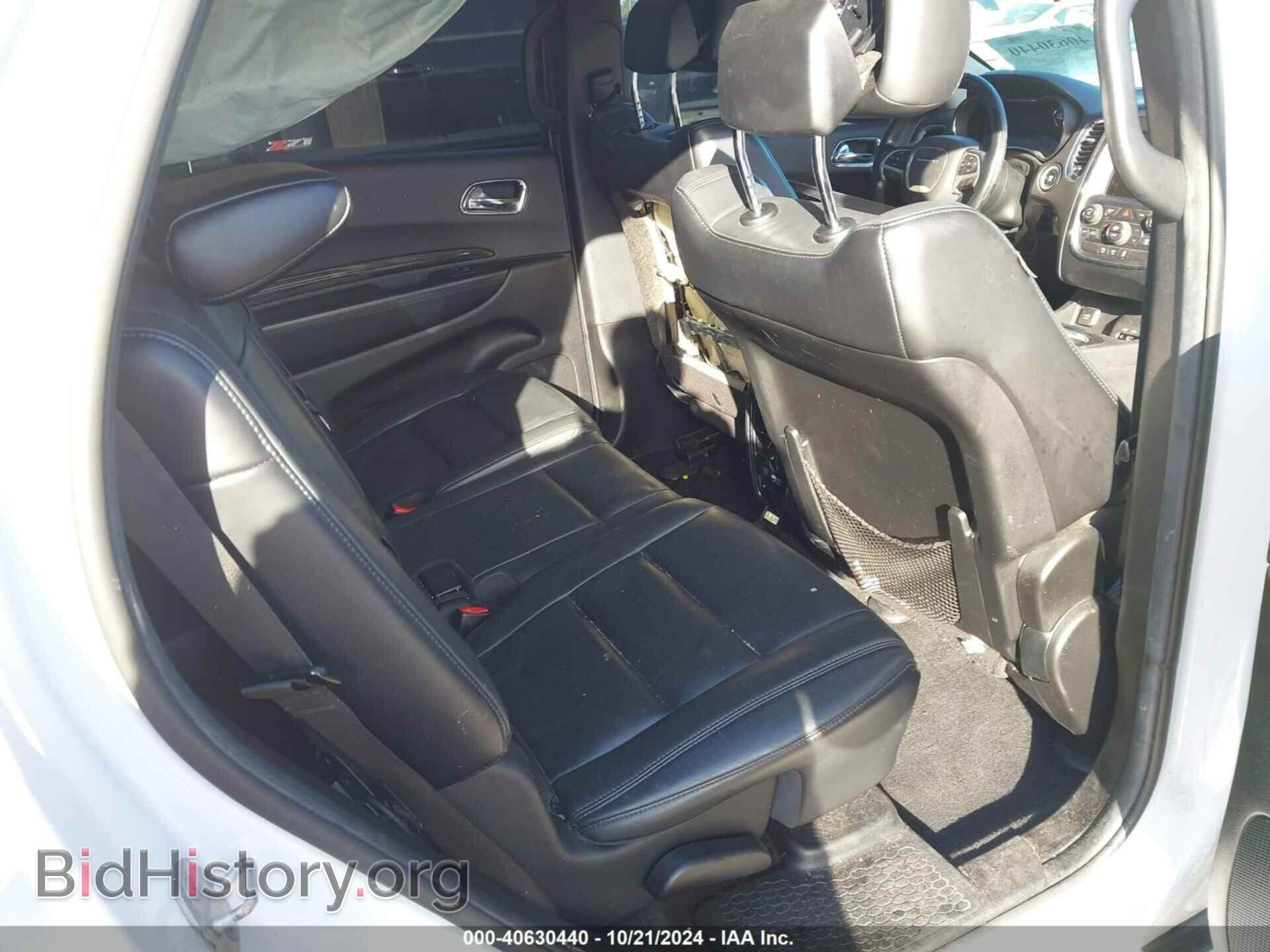 2014 DODGE DURANGO - VIN: 1C4RDHDG8EC300344 - Фото 8